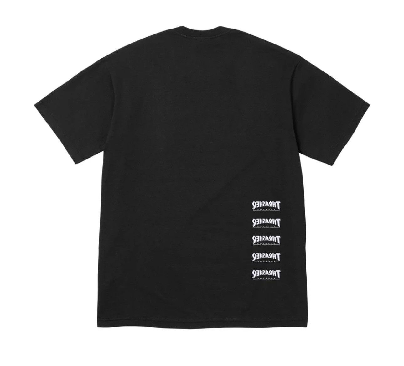Supreme × Thrasher Supreme Thrasher Back Tail Tee Black Medium Size US M / EU 48-50 / 2 - 6 Thumbnail