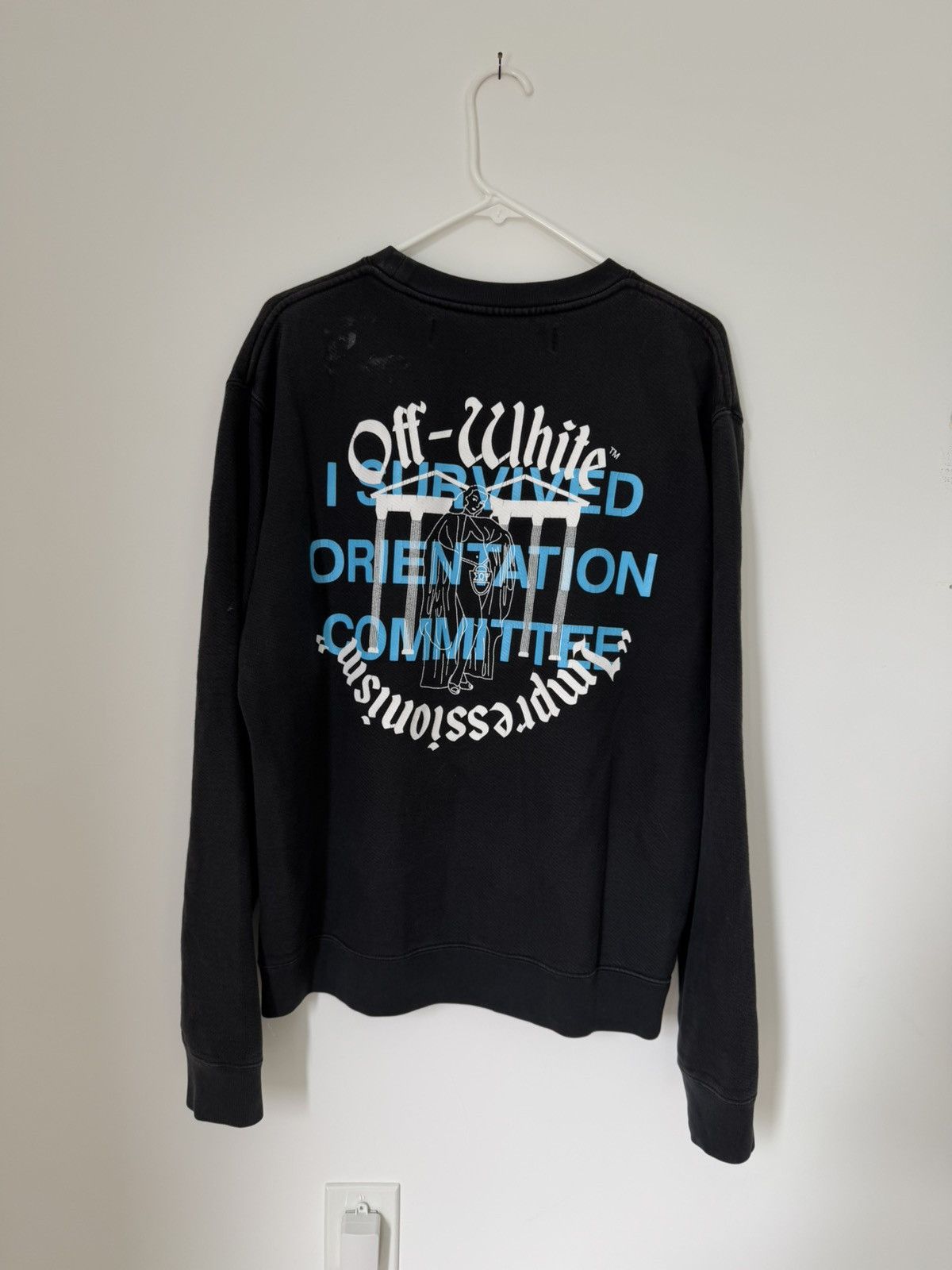 Off White Impressionism Sweatshirt | Grailed