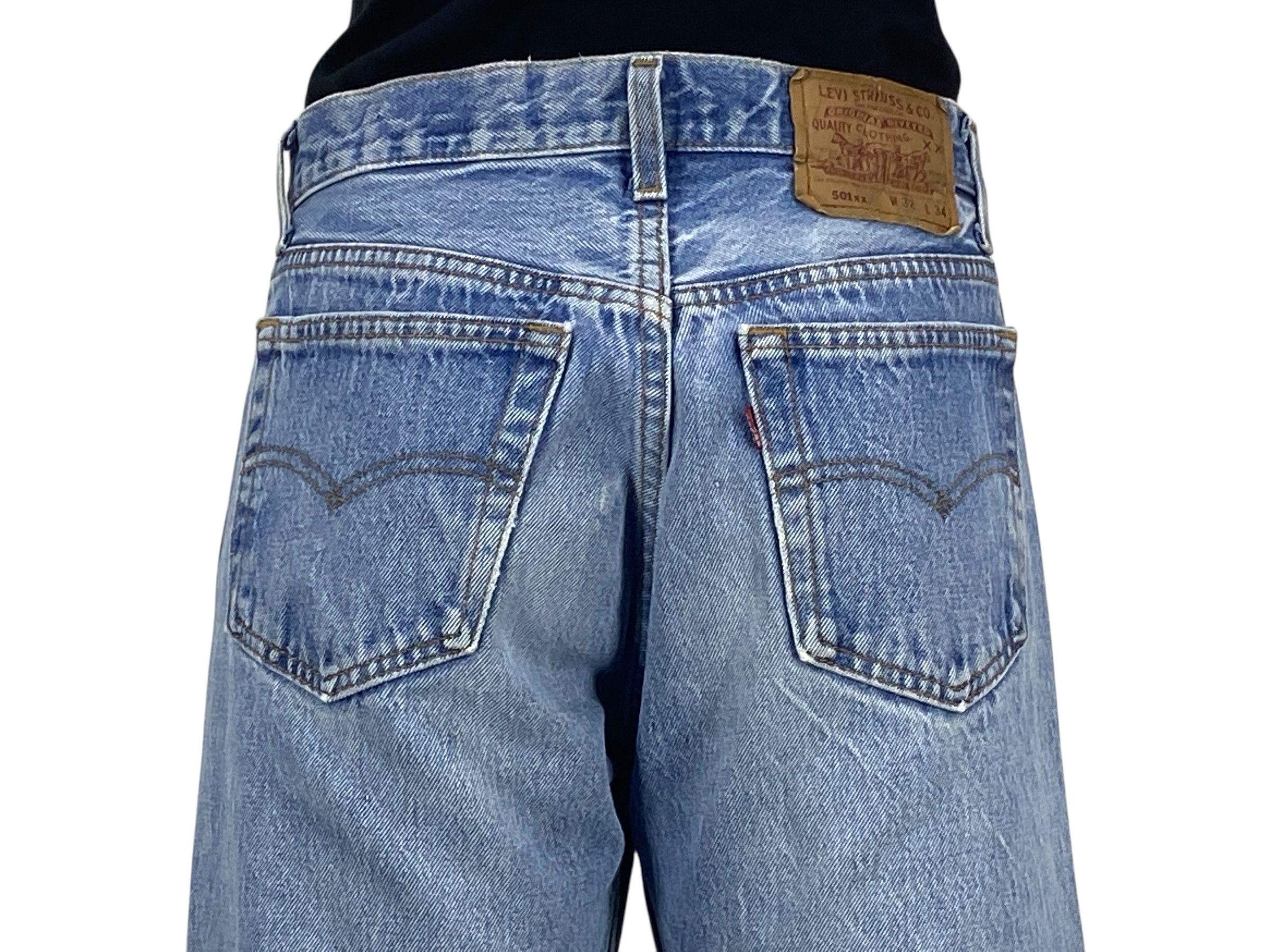Levi's Levis 501-0000 Jeans 90s Vintage Levis Jeans Size US 30 / EU 46 - 5 Thumbnail