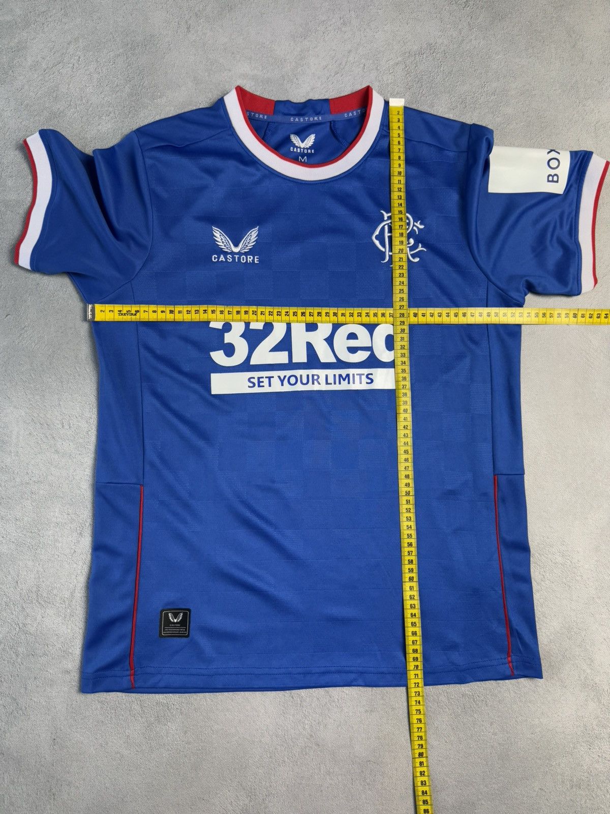 Castore Glasgow Rangers 2022 2023 Home Football Shirt Soccer Jersey Size US M / EU 48-50 / 2 - 9 Thumbnail
