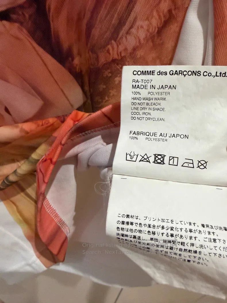 Comme des Garcons Comme des Garcons Printed Top Size XS / US 0-2 / IT 36-38 - 3 Thumbnail