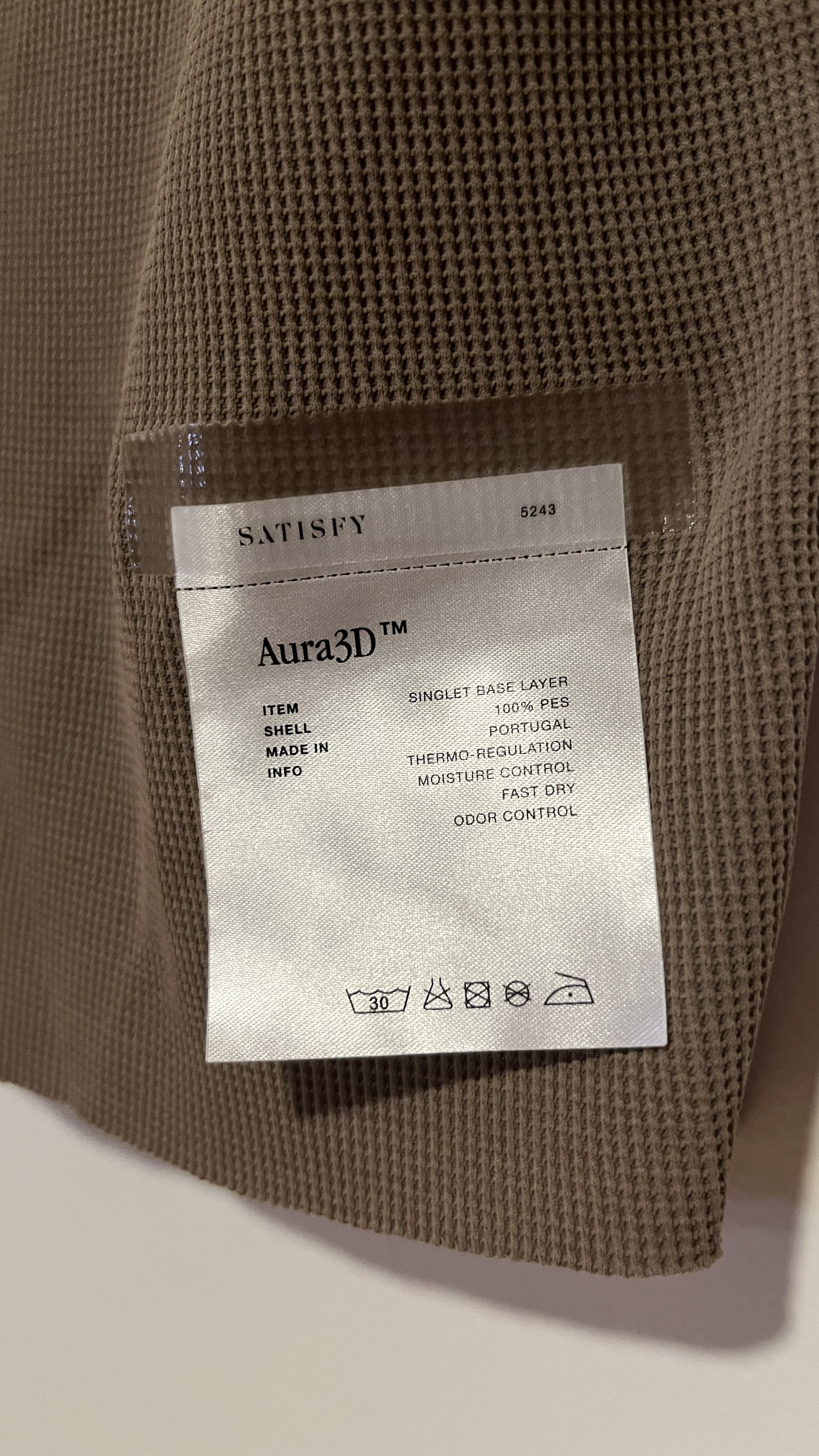 Satisfy Satisfy Running Aura3d Frog Singlet Vest Brown Large New Size US L / EU 52-54 / 3 - 4 Thumbnail