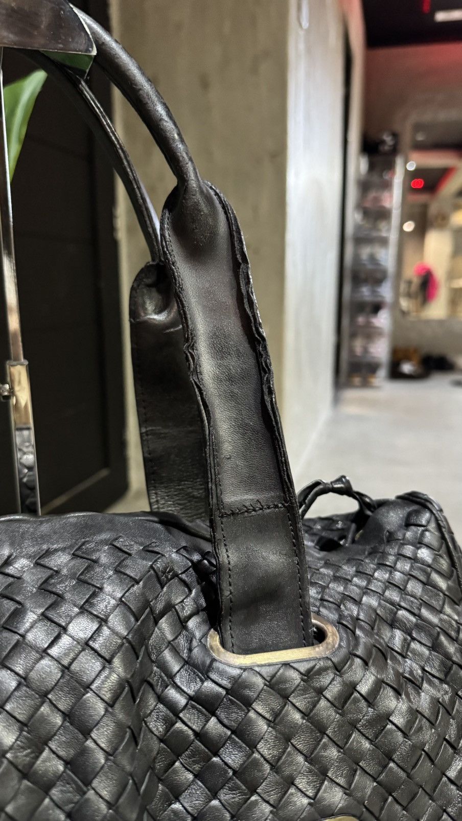 Bottega Veneta BOTTEGA VENETA Nappa Intrecciato Satchel Nero Black Size ONE SIZE - 13 Thumbnail