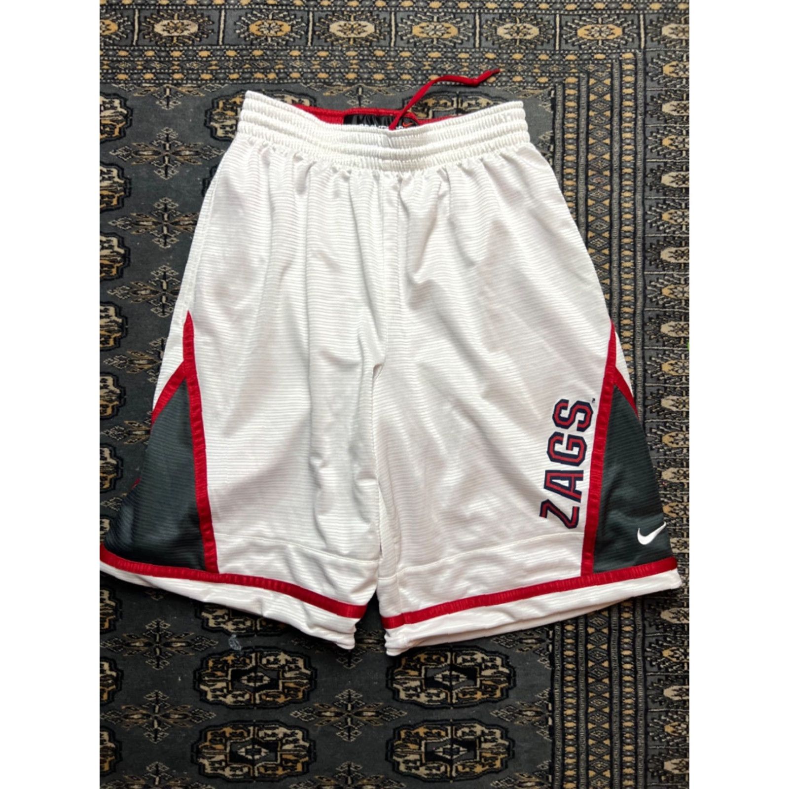 Nike VINTAGE Nike Gonzaga Reversible Basketball Shorts M Mens Red Athletic Size US 31 - 7 Thumbnail