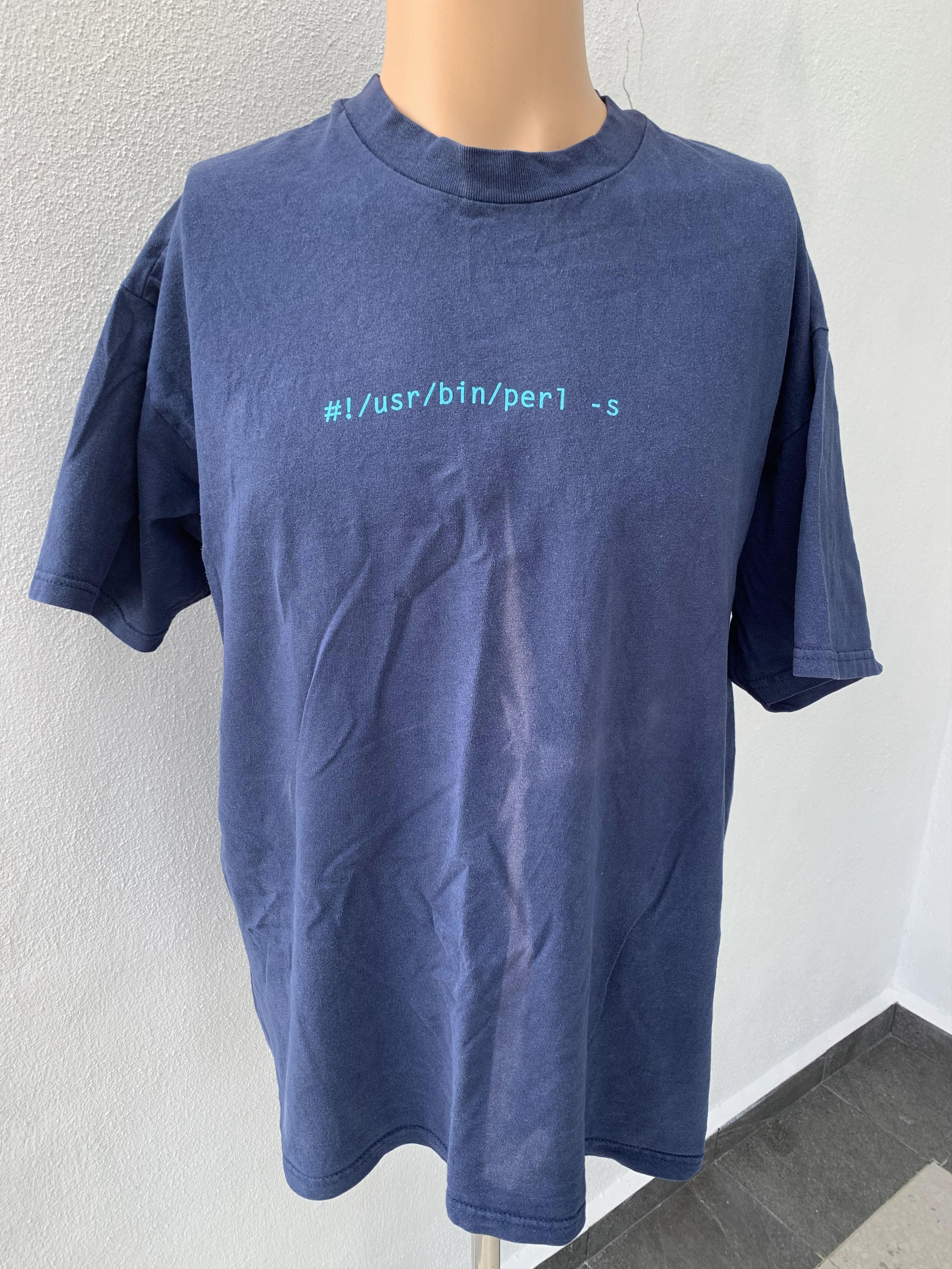 Hanes × Vintage Vipul Ved Prakash RSA encryption t shirt Size US XL / EU 56 / 4 - 1 Thumbnail