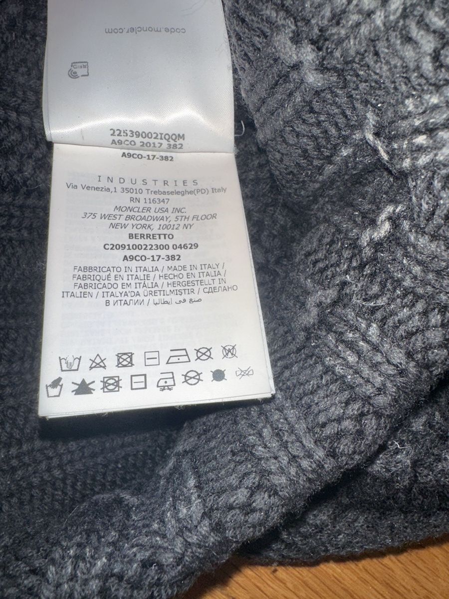 Moncler Moncler beanie hat Size ONE SIZE - 4 Thumbnail