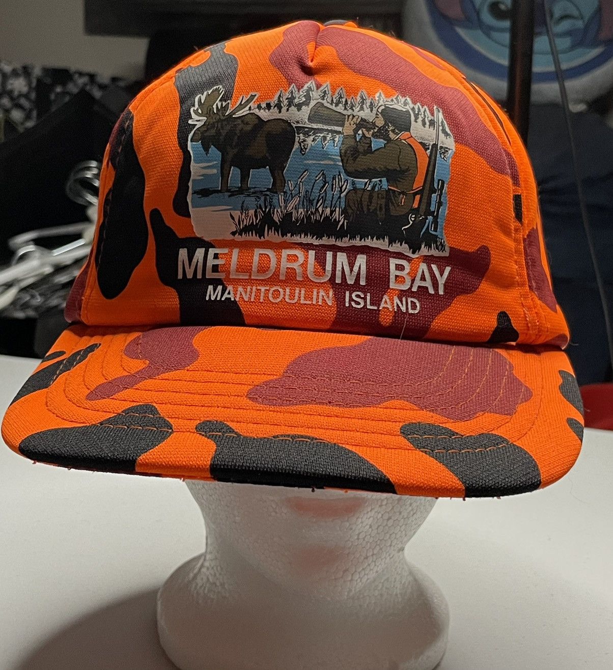 Vintage Vintage Y2K Meldrum Bay Camo Manitoulin Island Camo SnapBack Size ONE SIZE - 1 Thumbnail