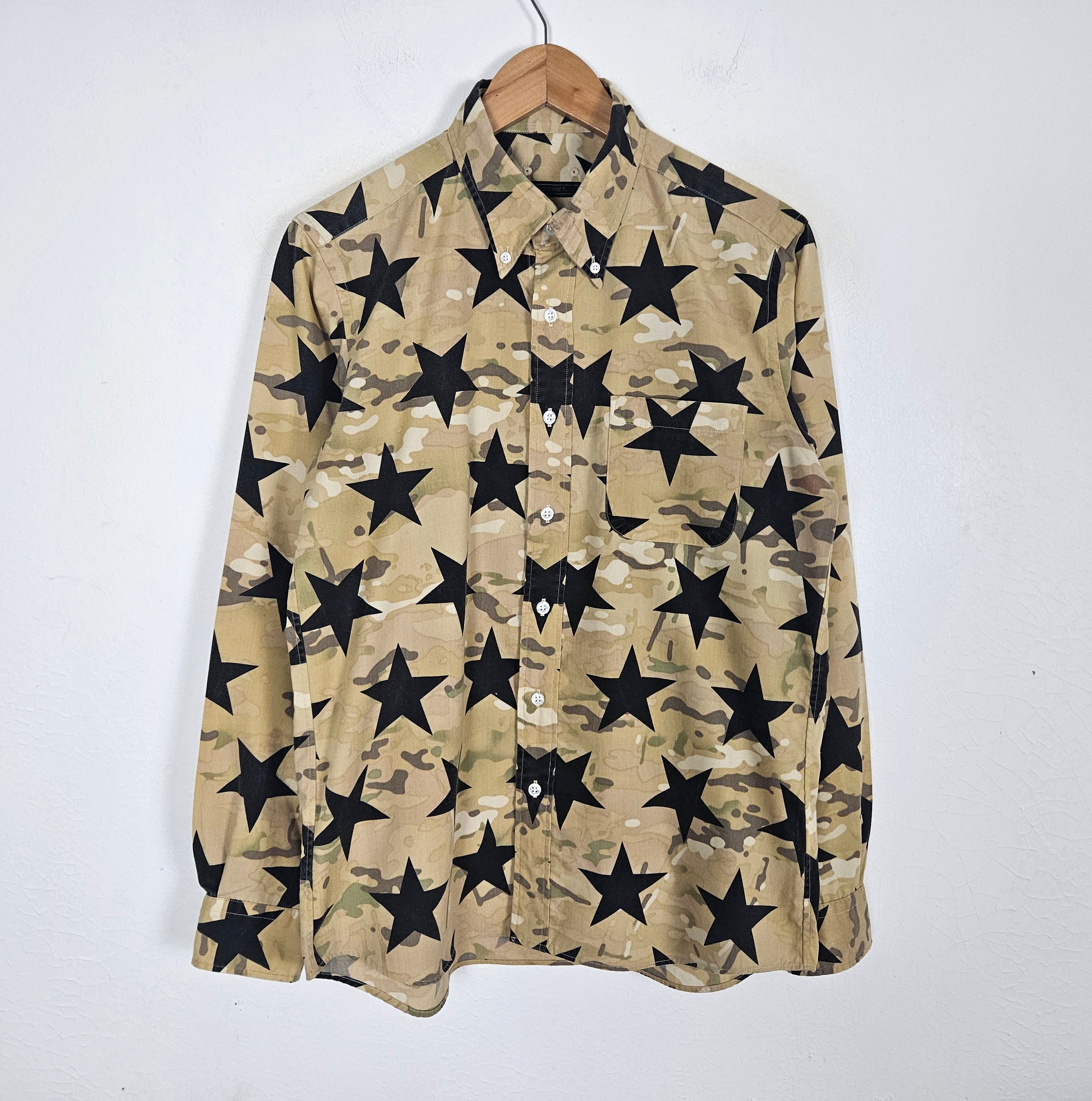 Sophnet. SOPHNET Sta Camo Button Down Shirt Size US M / EU 48-50 / 2 - 2 Thumbnail