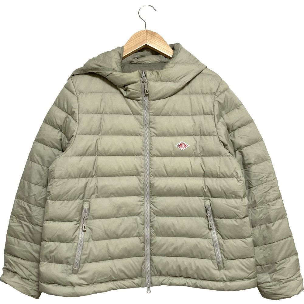 Other Other Danton Nylon Taffeta Hooded Middle Down Jacket Textile Outerwear DT-A0563 DUTY FREE for USA Size ONE SIZE - 1 Thumbnail
