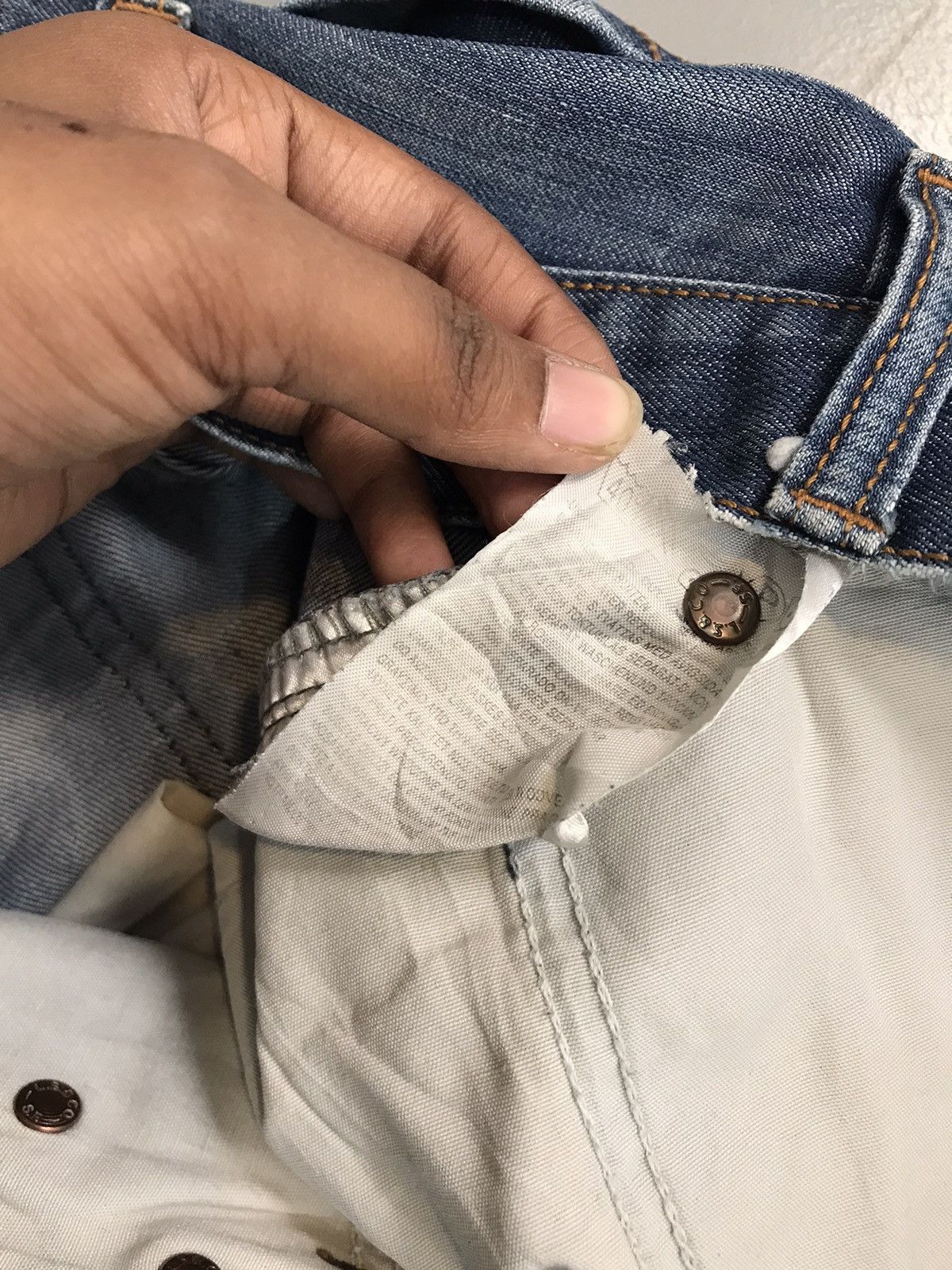 Levi's × Vintage Vintage Levi’s Strauss & co. Red tab 501 professional denim Size US 32 / EU 48 - 8 Thumbnail