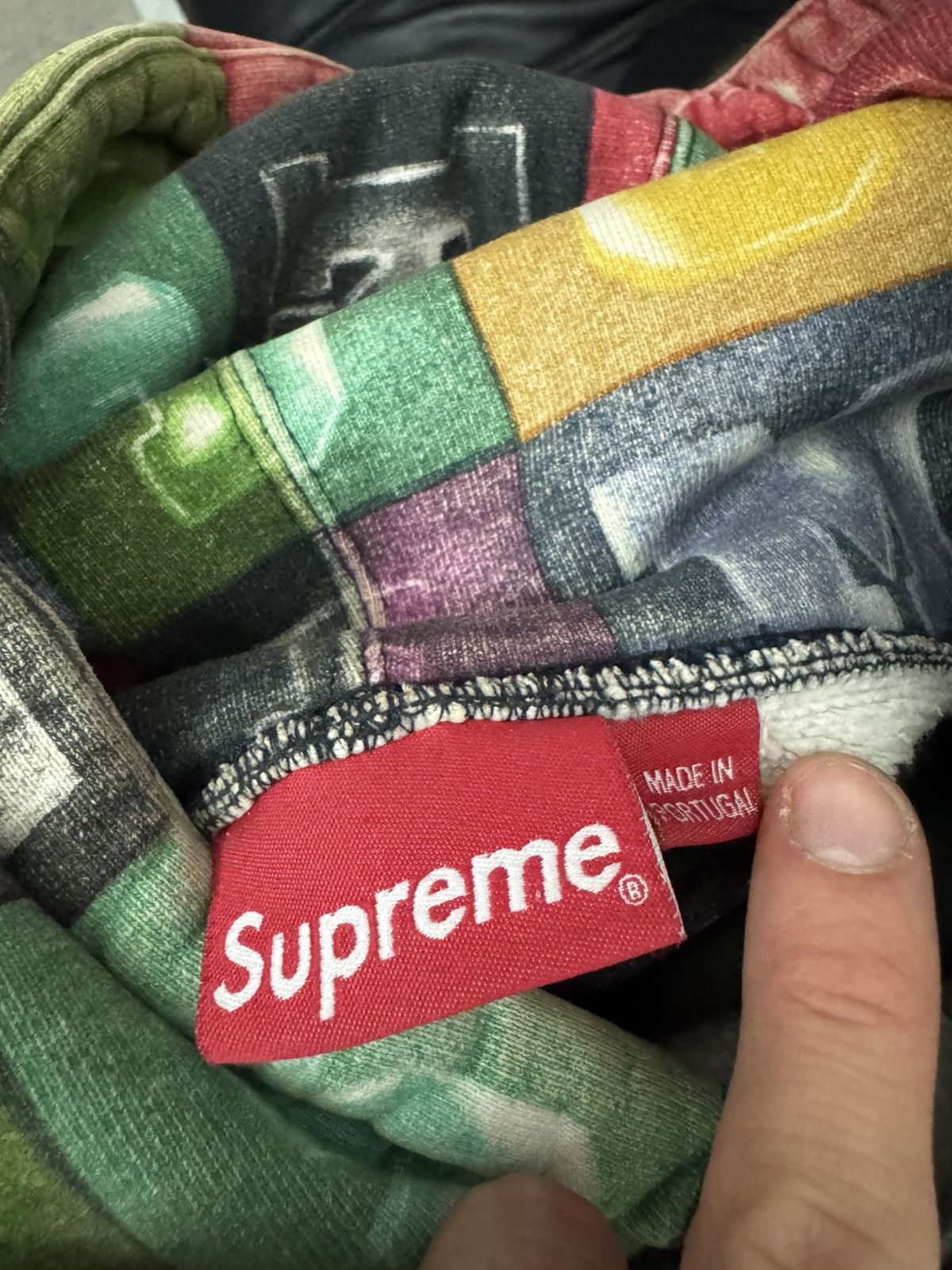 Supreme FW20 Supreme Blocks Hoodie Skate Streetwear Fullprint Rare Size US M / EU 48-50 / 2 - 3 Thumbnail