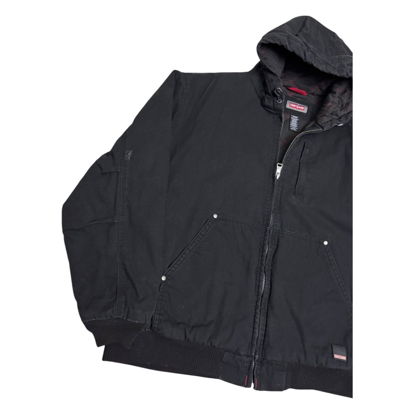 Craftsman CRAFTSMAN Canvas Quilted Bomber Work Winter Jacket Coat 2XL Size US XXL / EU 58 / 5 - 6 Thumbnail