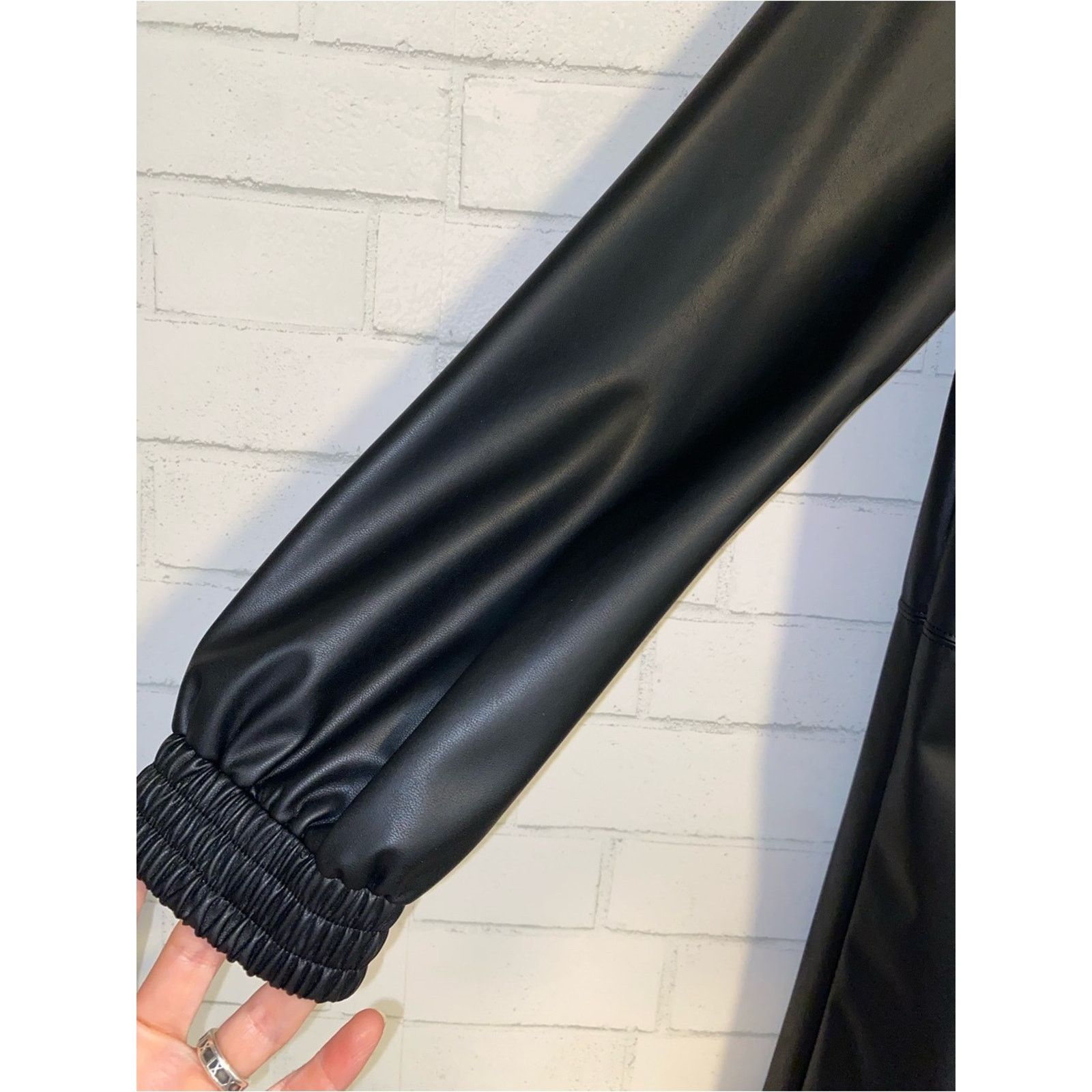 Max Mara NEW! $295 MaxMara Leisure Womens Pepe Faux Leather Dress L Size L / US 10 / IT 46 - 7 Thumbnail
