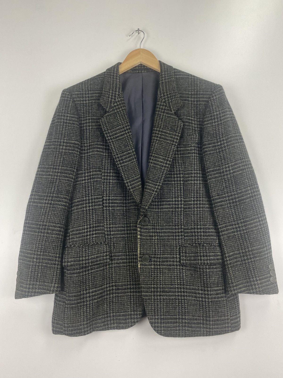 Vintage × Yves Saint Laurent Vintage Yves Saint Laurent Wool Jacket Size US L / EU 52-54 / 3 - 3 Thumbnail
