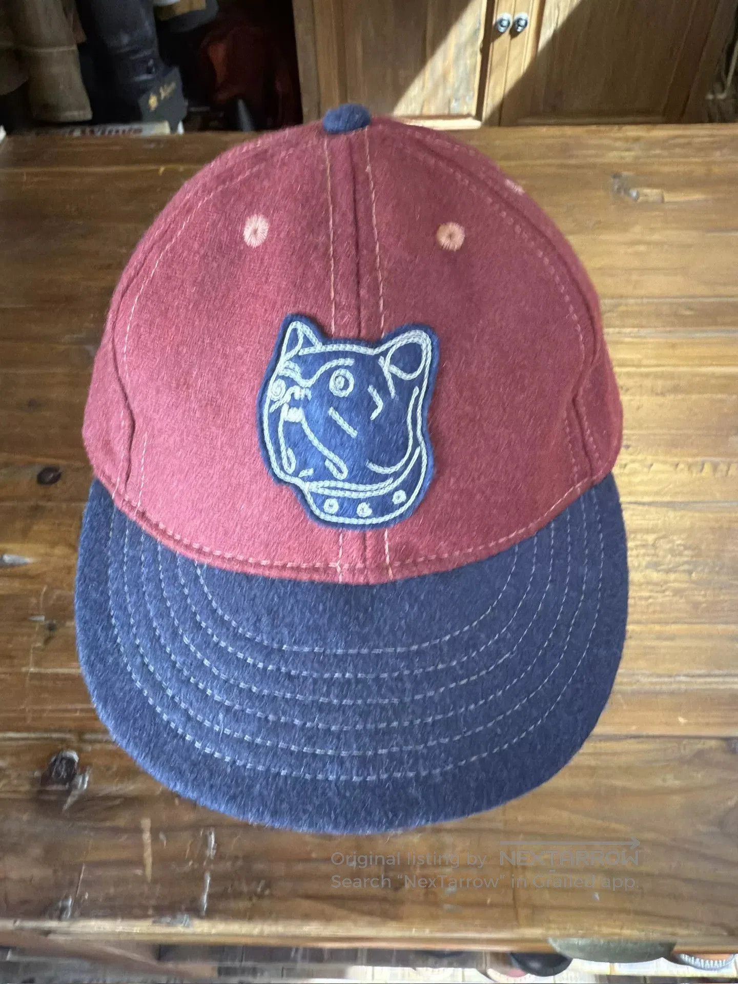 At Last & Co Atlast&Co Dog Embroidery Baseball Cap. Size ONE SIZE - 1 Thumbnail