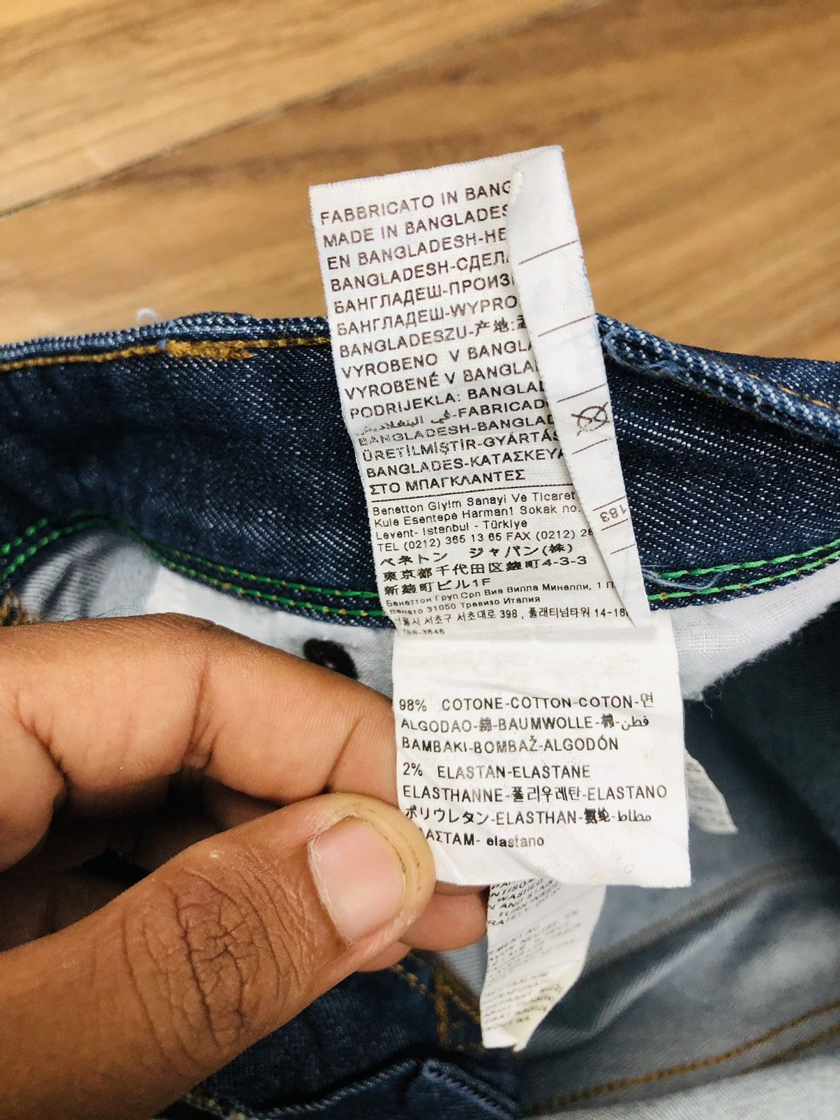 United Colors Of Benetton United Colors Of Benetton Jeans (34) Size US 32 / EU 48 - 9 Thumbnail