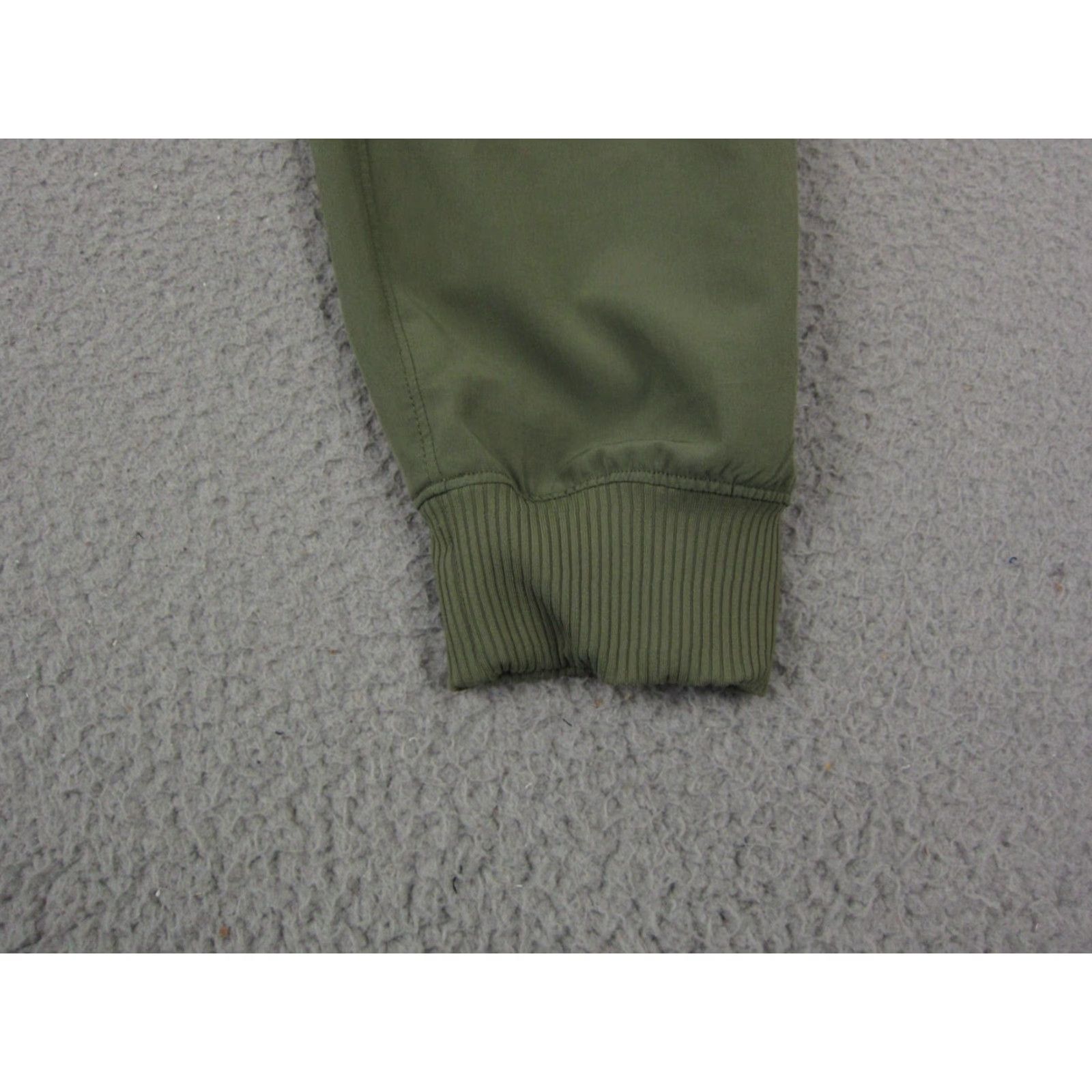 Vintage Bylt Joggers Womens Large Green Pants Baggy Fit Drawstring Poly Spandex Activewear Casual Travel Workwear 90s Style Wide-Leg Inseam 30 in Womens Size 36" / US 14 / IT 50 - 6 Thumbnail