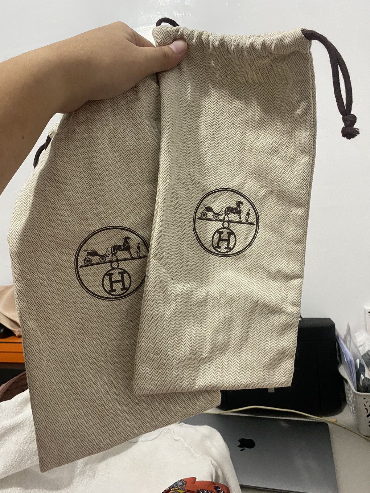 Hermes Hermès Sous L'Egide de Mars Oran Size US 7.5 / IT 37.5 - 4 Thumbnail