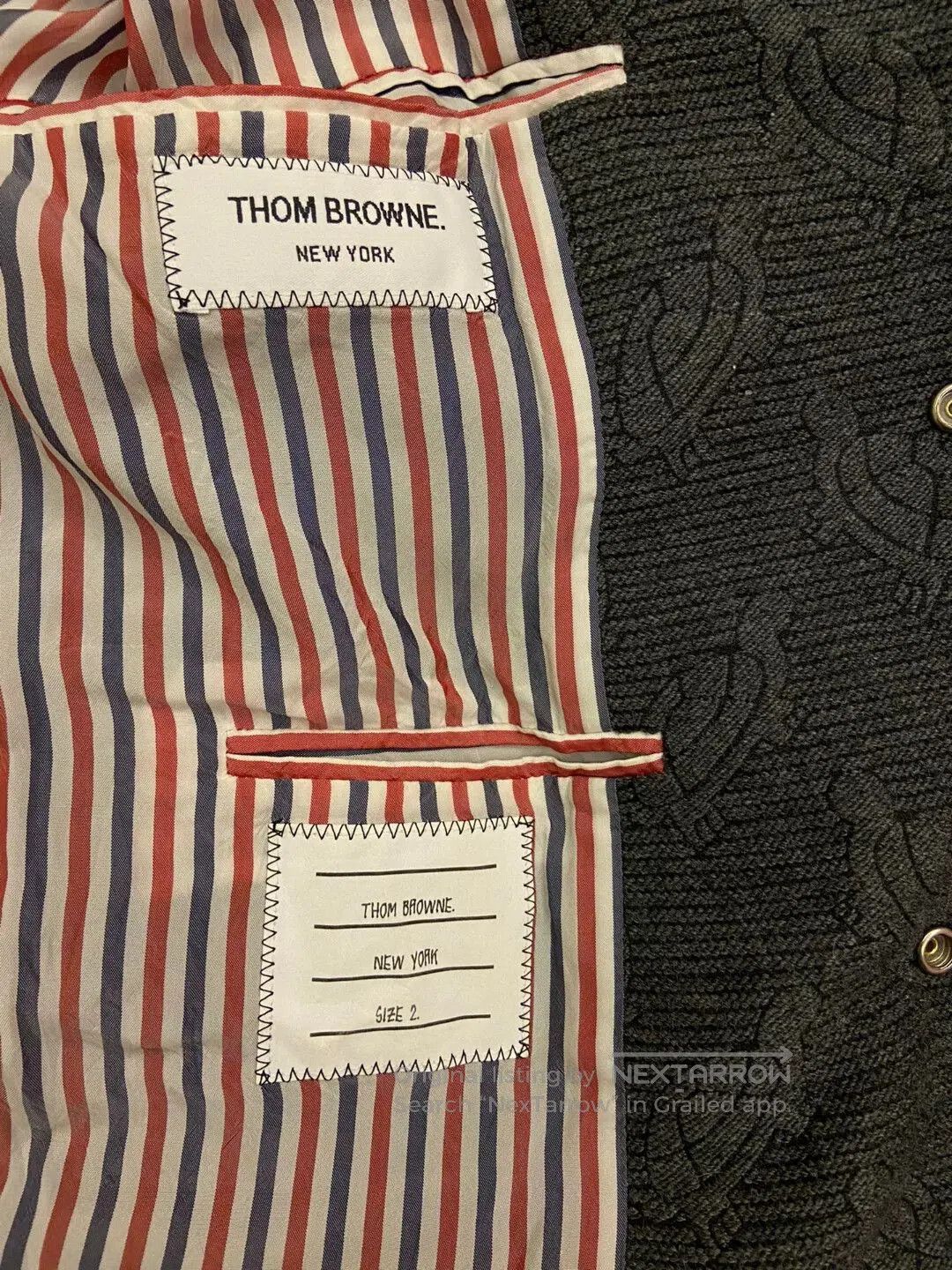 Thom Browne thom browne embroidered turtle vest. Size US M / EU 48-50 / 2 - 5 Thumbnail