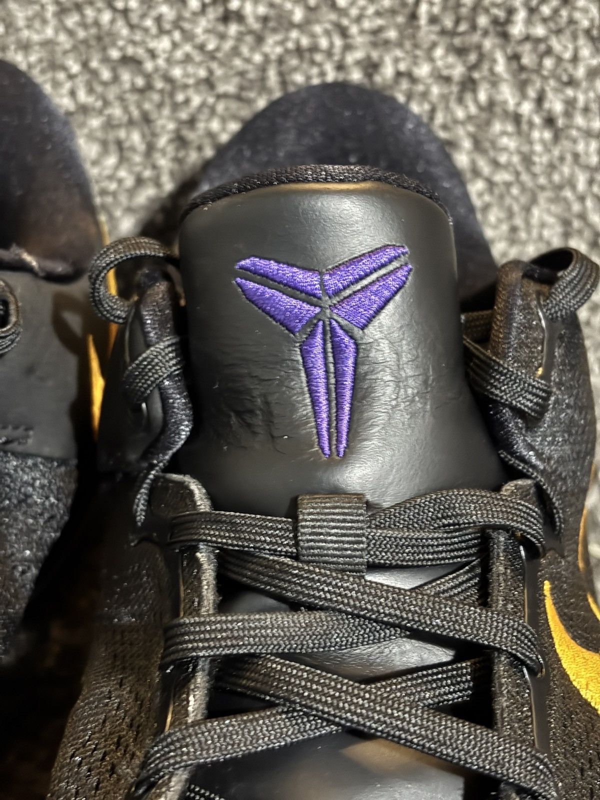 Nike Nike Kobe 8 Protro Lakers aka Hollywood Nights Size US 12 / EU 45 - 4 Thumbnail