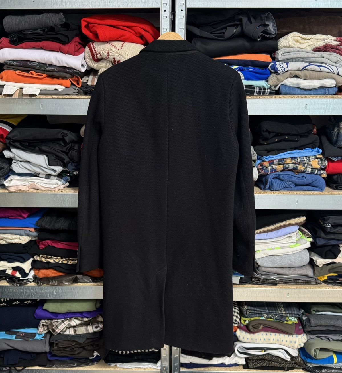 Axel Arigato × Designer Axel Arigato M button coat wool long jacket Japanese style Size US M / EU 48-50 / 2 - 19 Thumbnail