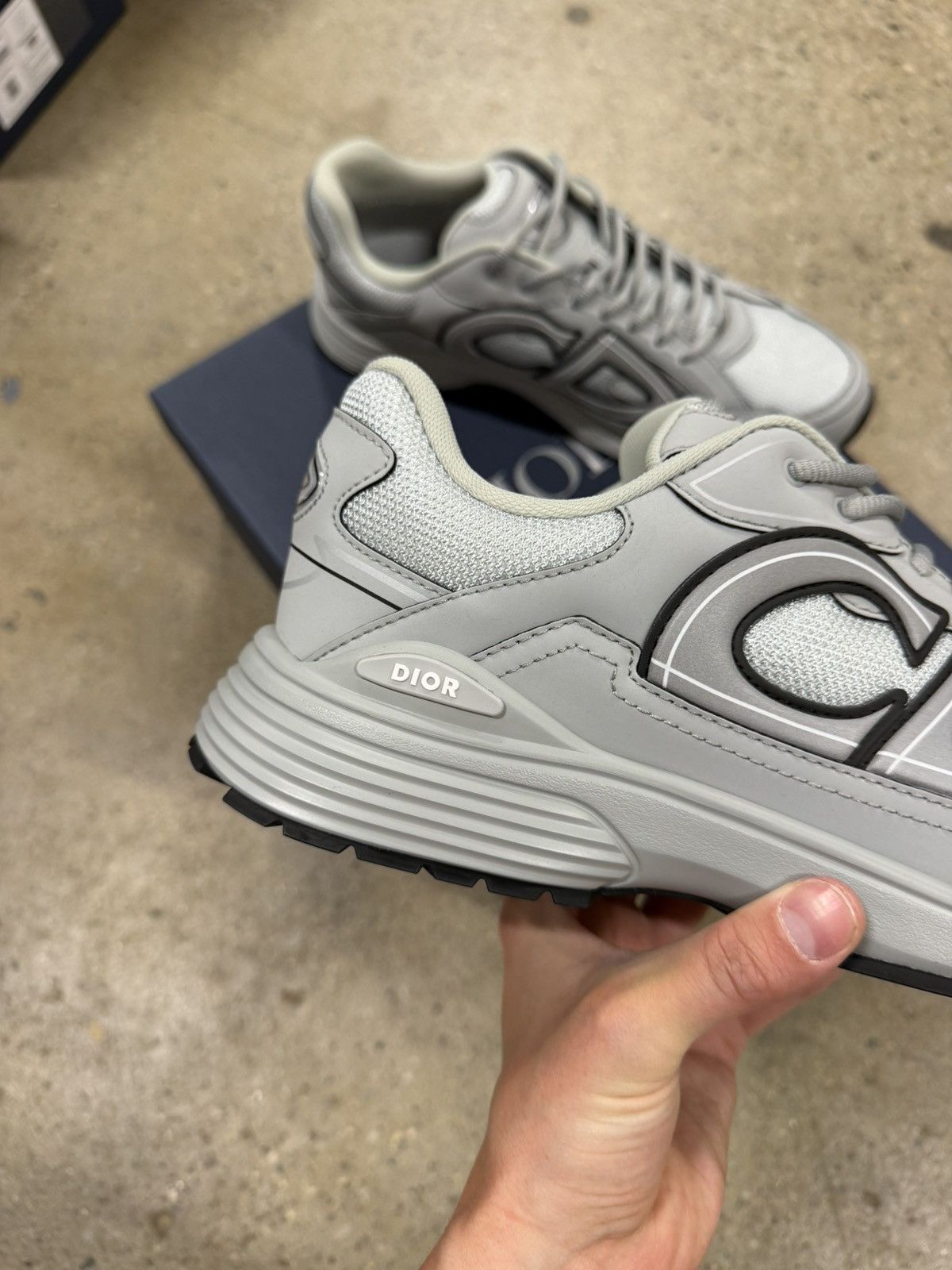 Dior Dior B30 Low Top Sneaker NEW 1300$ Size US 12 / EU 45 - 3 Thumbnail