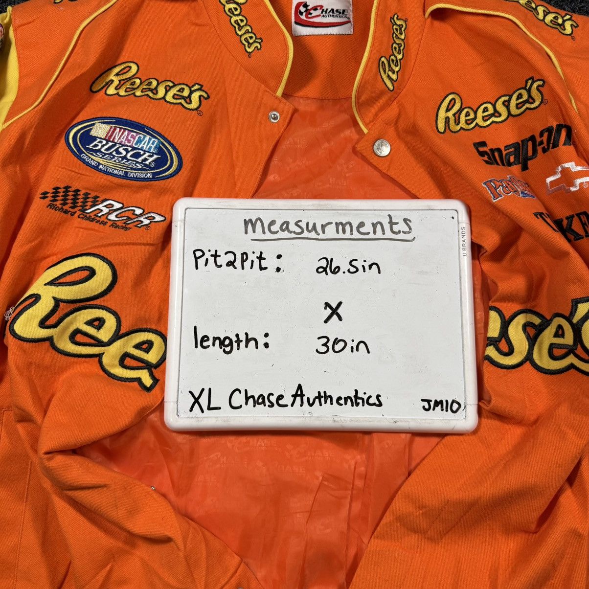 Chase Authentics Vintage Kevin Harvick Chase Authentics NASCAR Reeses Jacket Size US XL / EU 56 / 4 - 2 Thumbnail