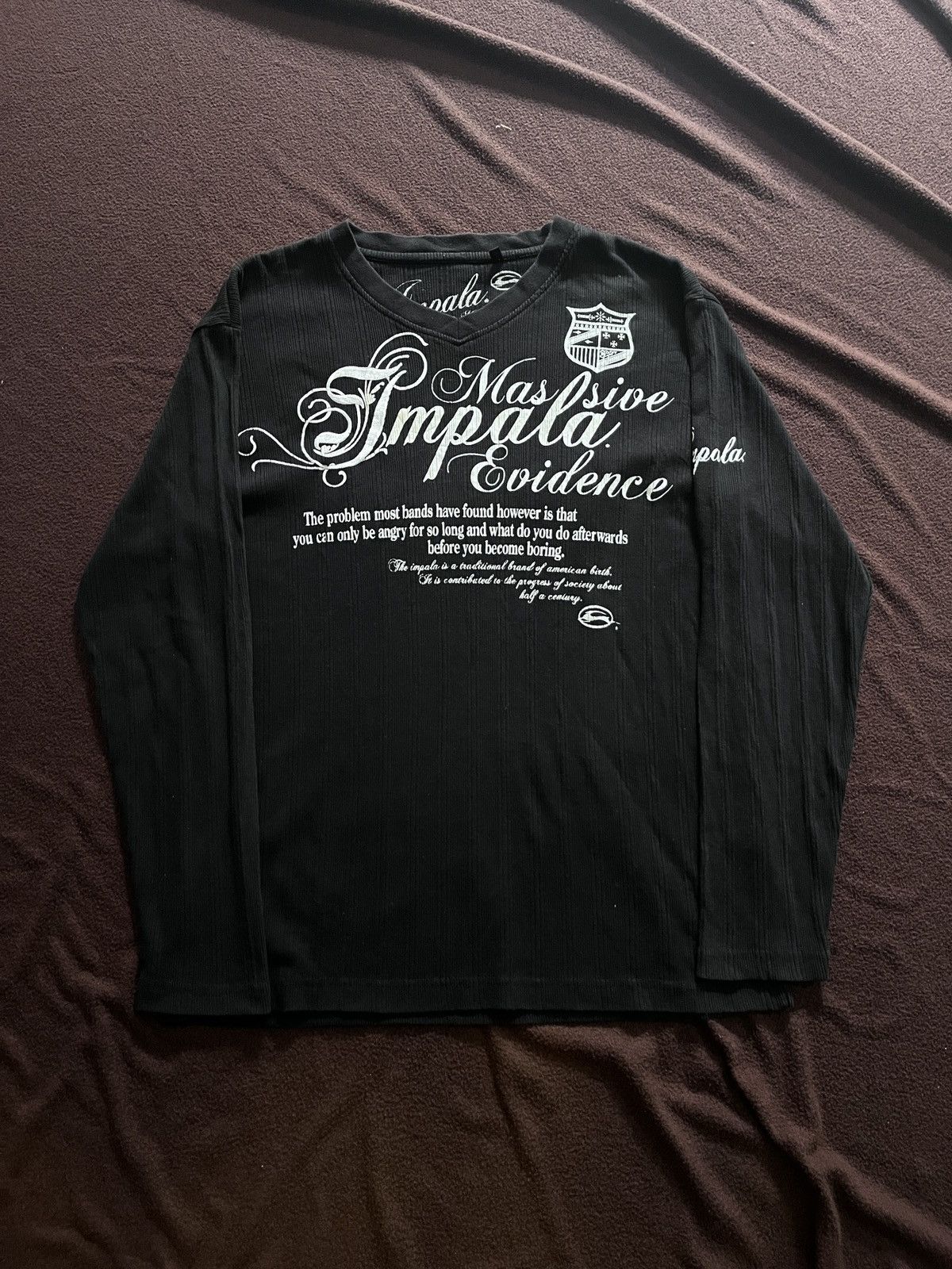 Impala Massibe EVIDENCE Poem Longsleeve
