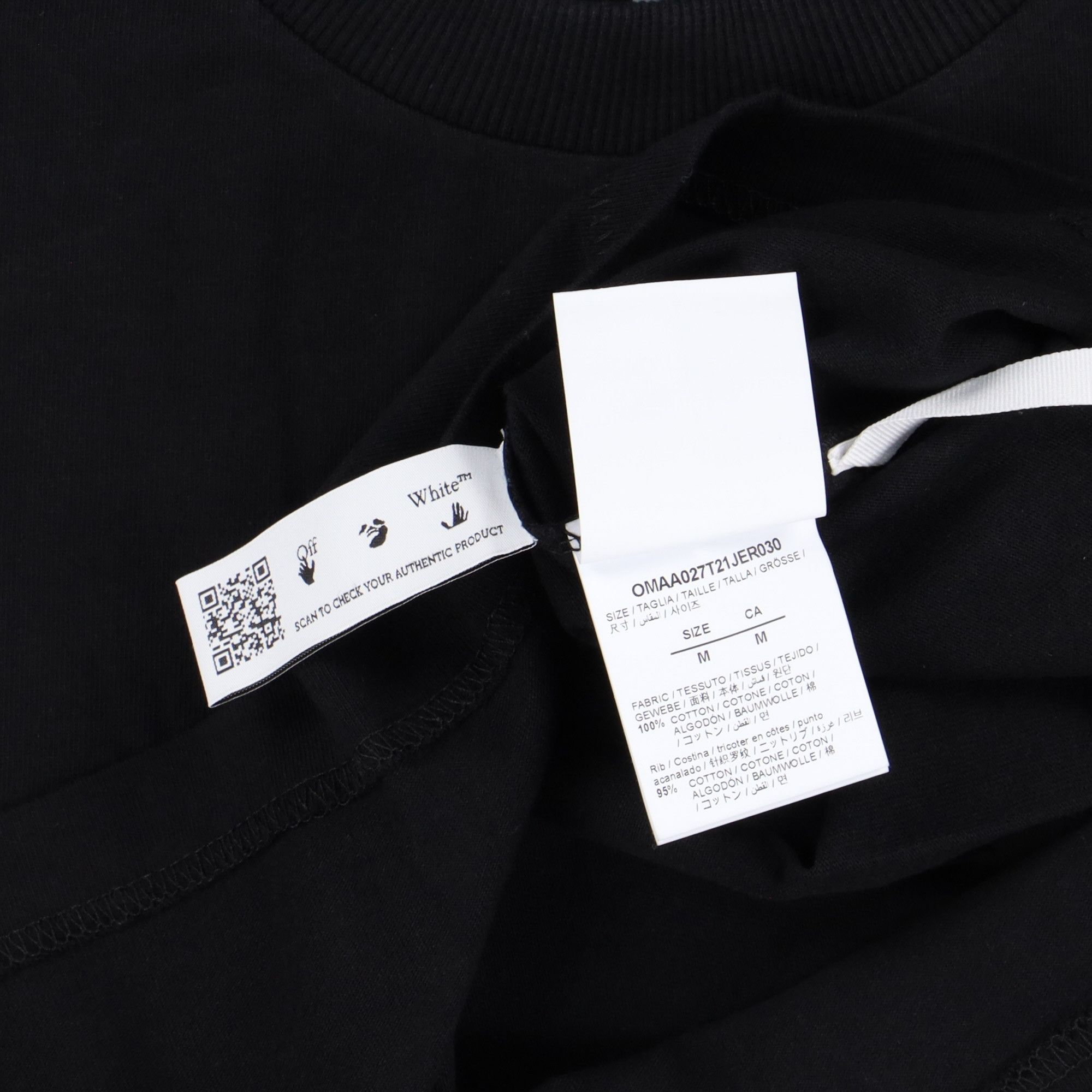 Off-White Black Xian Exclusive Arrows T-Shirt Size US M / EU 48-50 / 2 - 4 Thumbnail