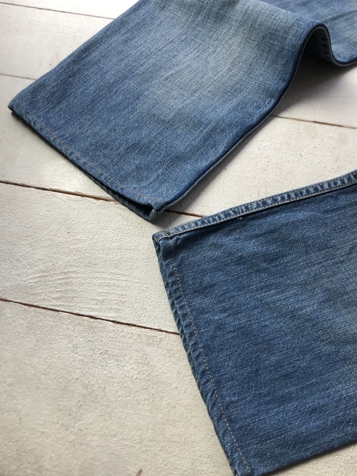 Levi's Retro VNTG 00s Y2K Levi’s 506 Bootcut Blue Denim Jeans Size US 32 / EU 48 - 3 Thumbnail