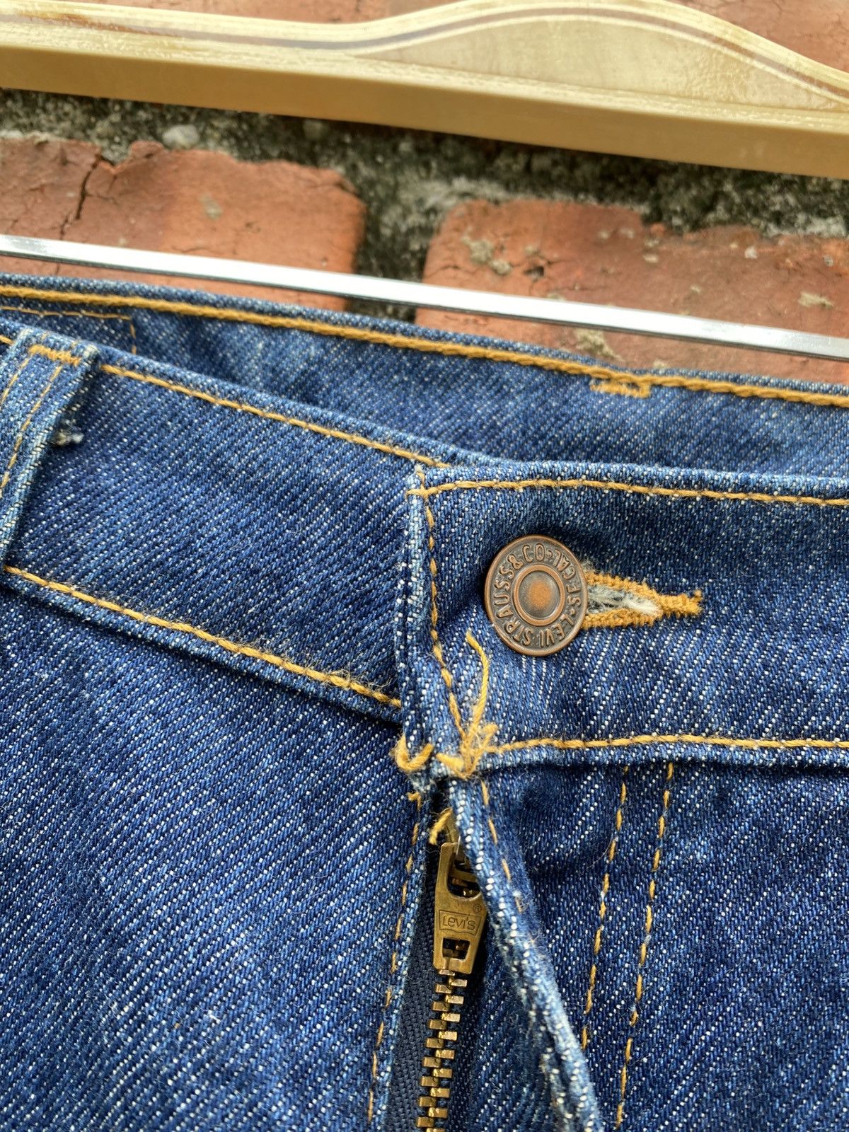 Levi's Vintage Clothing W33x31.5 Vintage levi's 517 flare bootcut made in USA Size US 33 - 3 Thumbnail