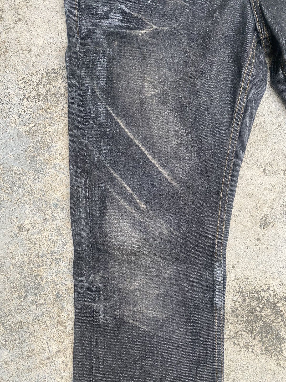 If Six Was Nine × JACKROSE Flare Jeans Jack Rose Waxed Clawmark Bootcut Size US 32 / EU 48 - 7 Thumbnail