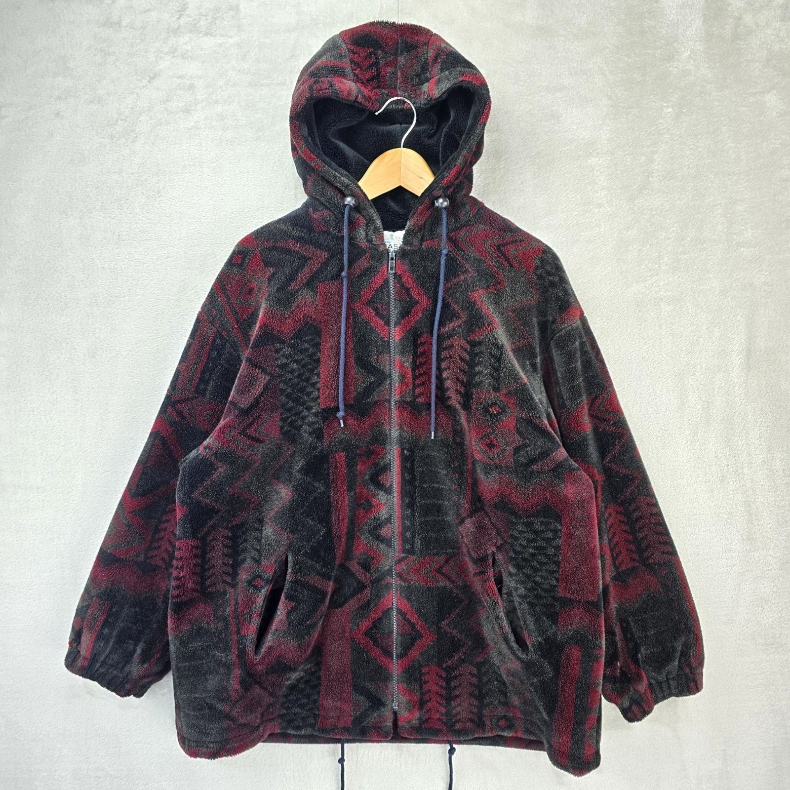 Other Vintage Forecaster Aztec Sherpa Fleece Hooded Jacket Medium Size US M / EU 48-50 / 2 - 1 Thumbnail