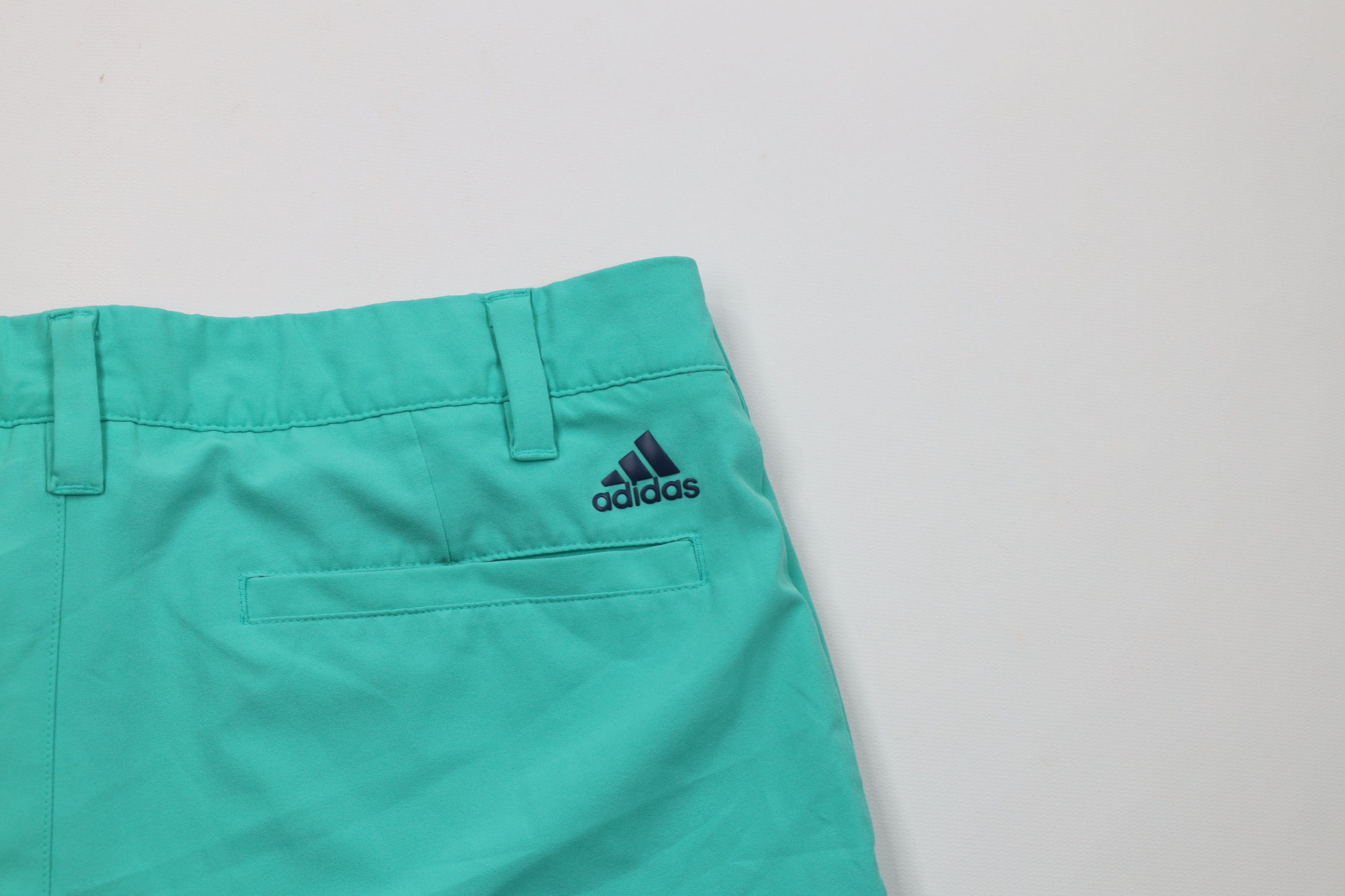 Adidas Adidas Golf Stretch Flat Front Golfing Chino Shorts Teal Size US 30 / EU 46 - 10 Thumbnail