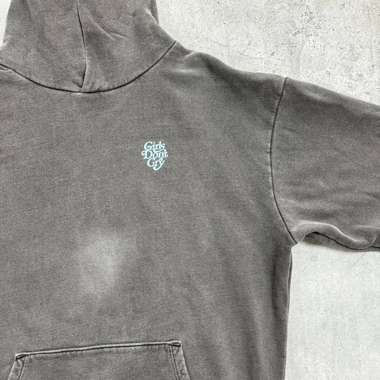 Girls Don't Cry Girls Don’t Cry GDC Logo Hoodie Washed Black Size L Size US L / EU 52-54 / 3 - 11 Thumbnail