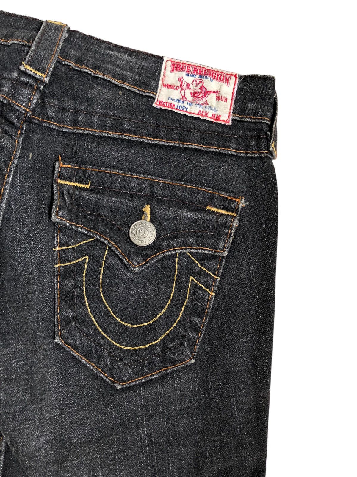 Rock Revival × True Religion True Religion Joey spiral cut flared denim pants Size 28" / US 6 / IT 42 - 8 Thumbnail
