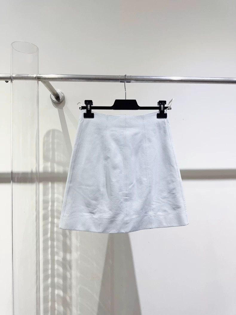 Chanel Chanel Leather skirt 2503-Nextarrow Size 42" / US 20 - 4 Thumbnail