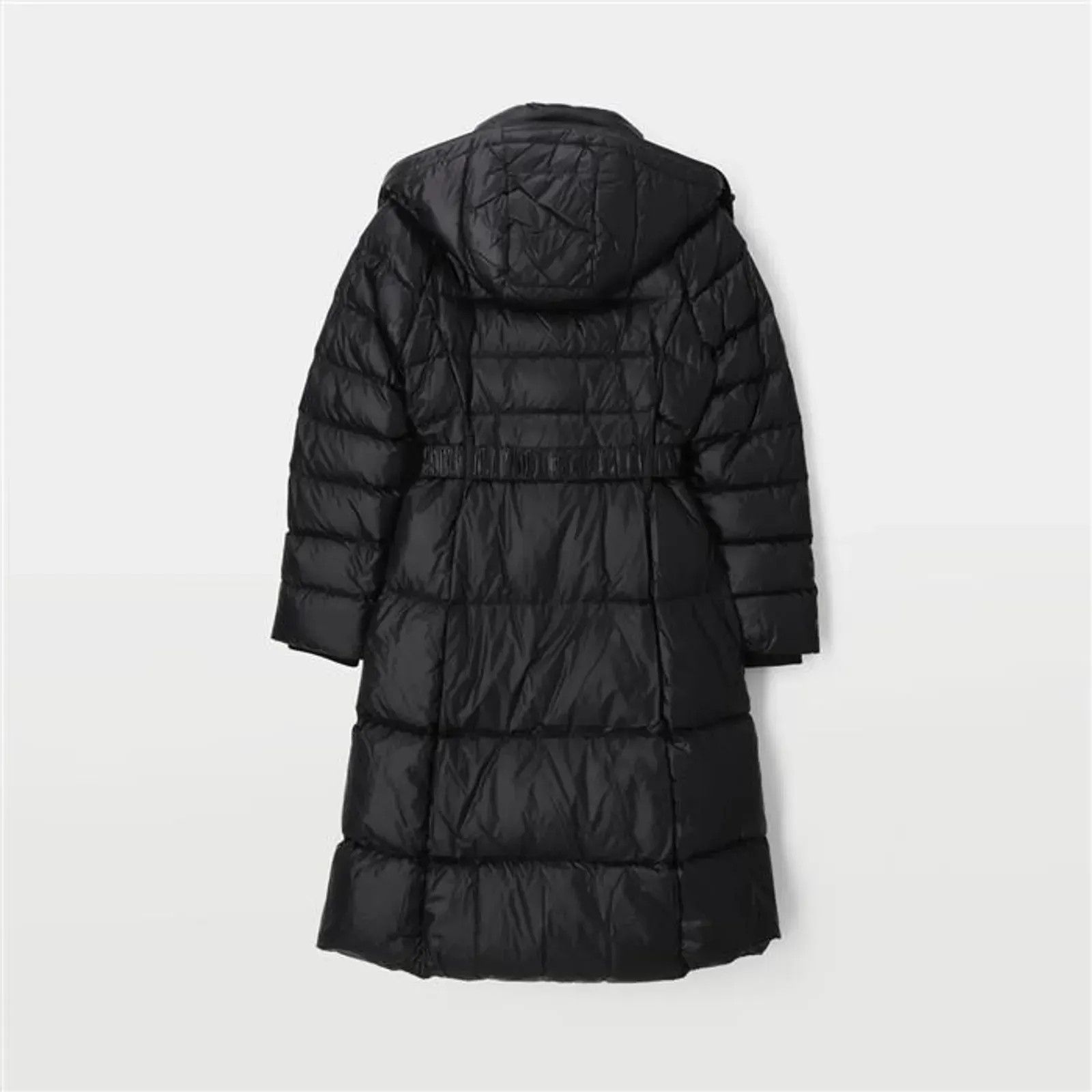 Burberry o1w1db10326 Long Padded Down Coat in Black Size M / US 6-8 / IT 42-44 - 2 Thumbnail