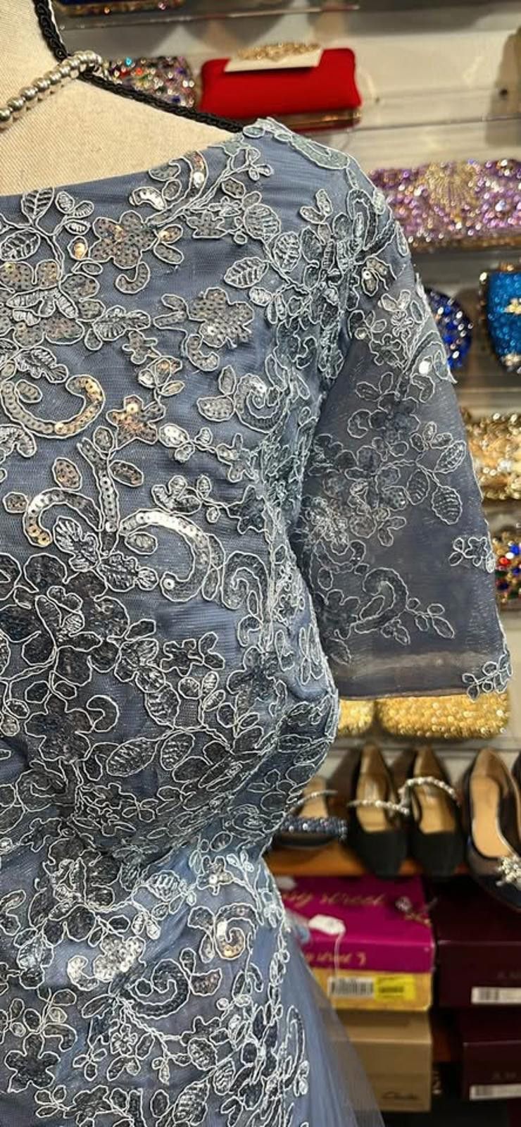 Other Size 20W blue ball gown. Size ONE SIZE - 3 Thumbnail