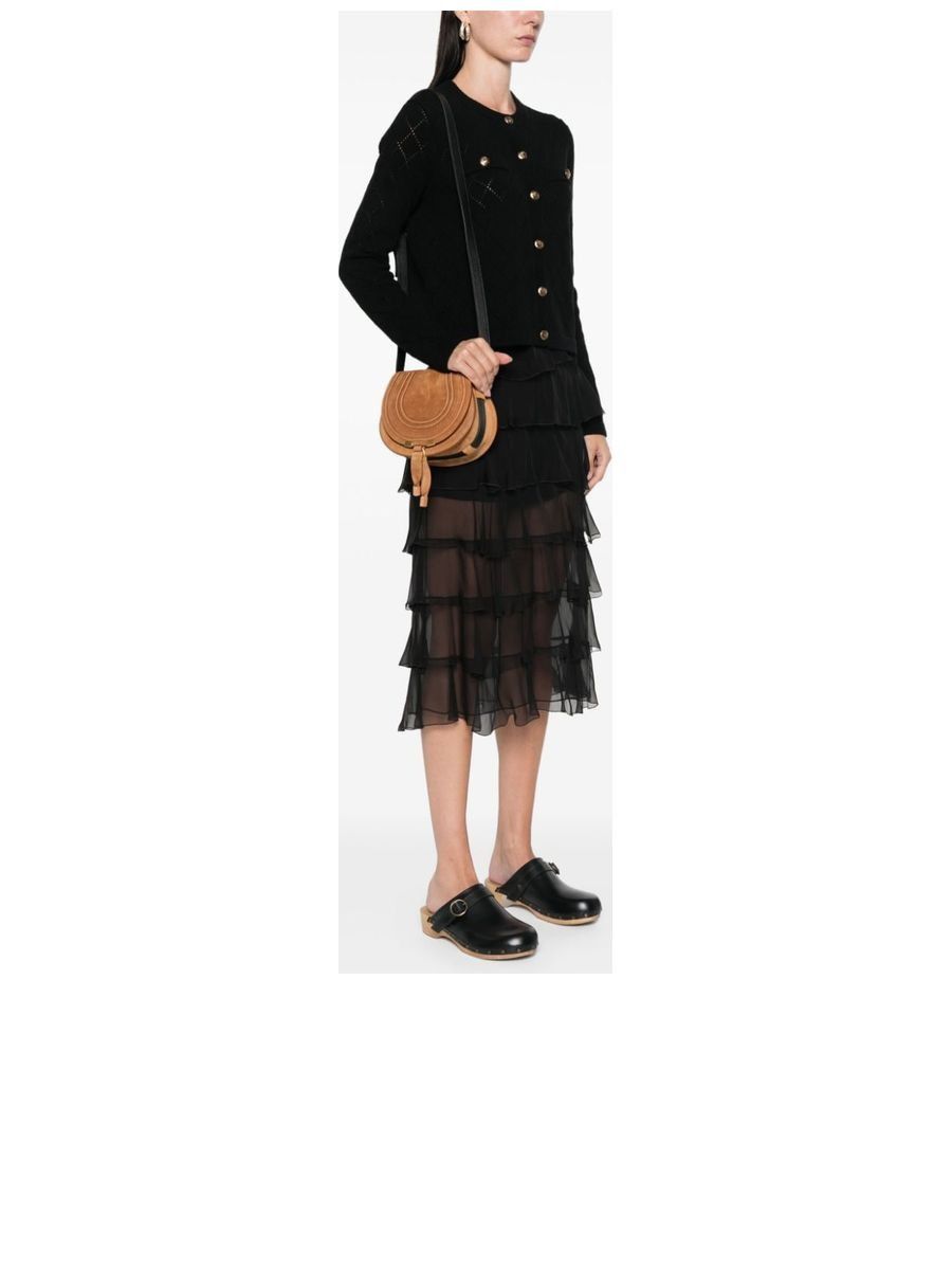 Chloe o1loc1c10425 Size: OS / Marcie Saddle Bag in Tan Size ONE SIZE - 2 Thumbnail