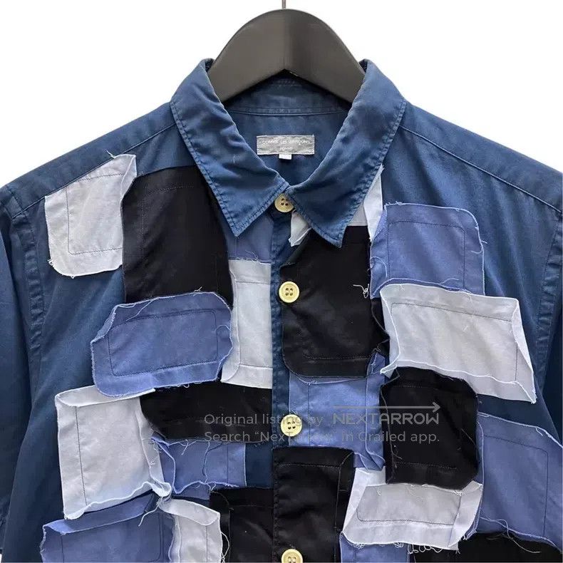 Comme des Garcons Comme des Garcons Patchwork Shirt Size US M / EU 48-50 / 2 - 3 Thumbnail