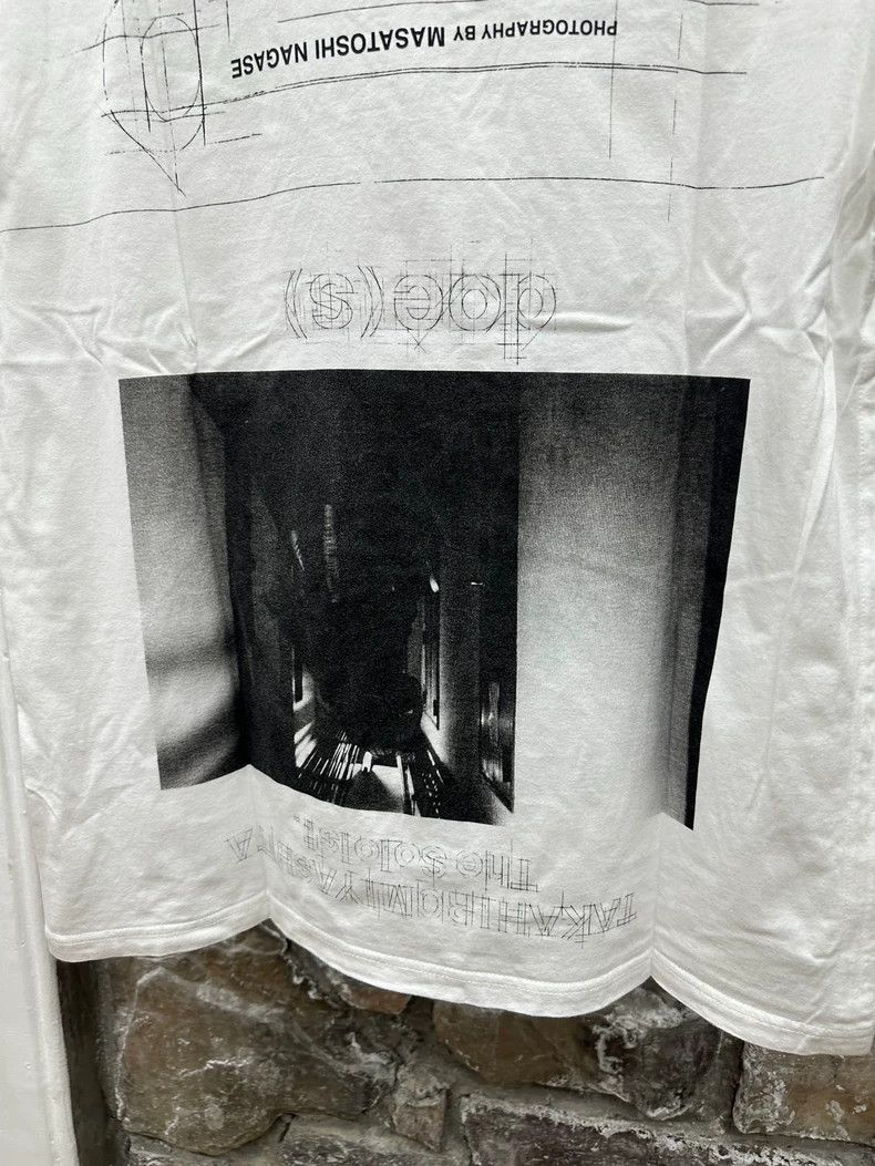 Takahiromiyashita The Soloist. The soloist 21SS black and white photo short sleeves 2504-N Size US M / EU 48-50 / 2 - 5 Thumbnail