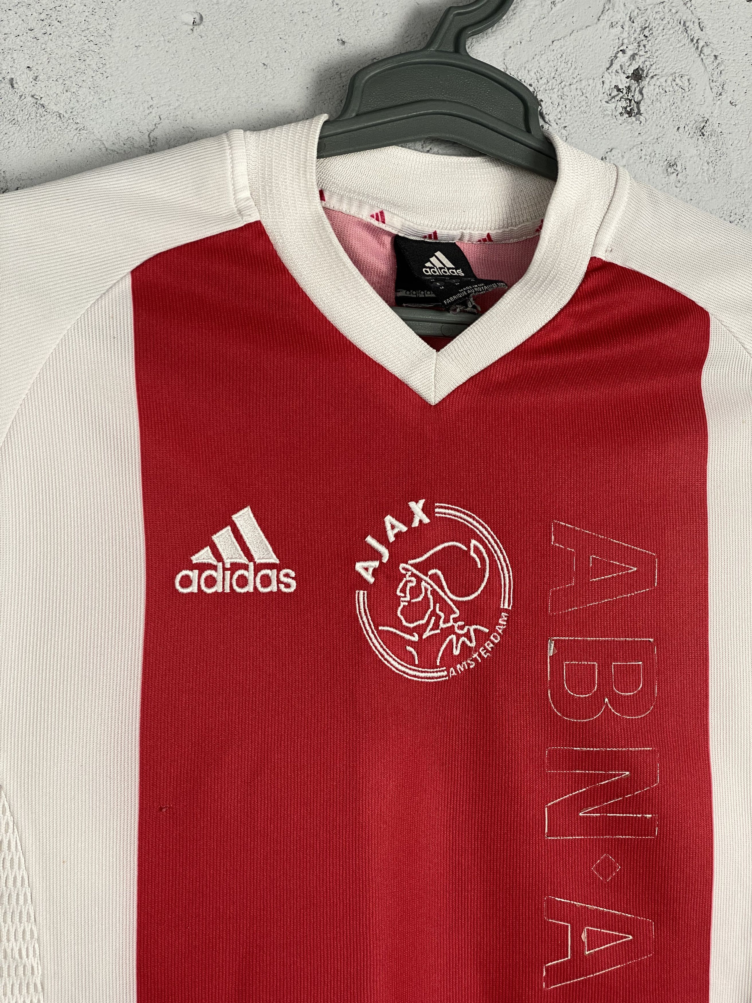 Adidas AJAX 2002 HOME FOOTBALL SHIRT SOCCER ADIDAS 695892 Size US M / EU 48-50 / 2 - 3 Thumbnail