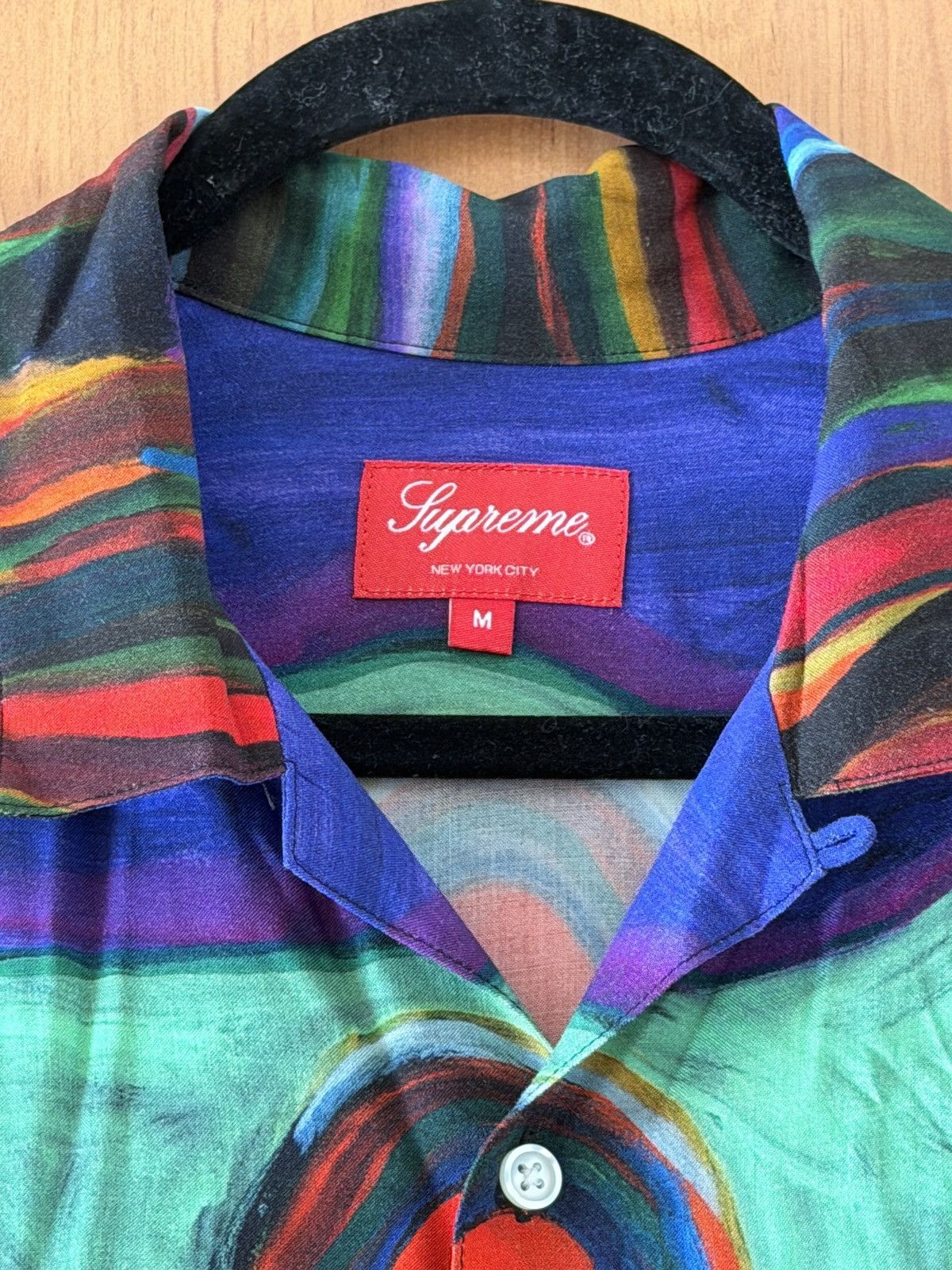 Supreme Supreme Reaper Rayon Shirt Size M Size US M / EU 48-50 / 2 - 3 Thumbnail