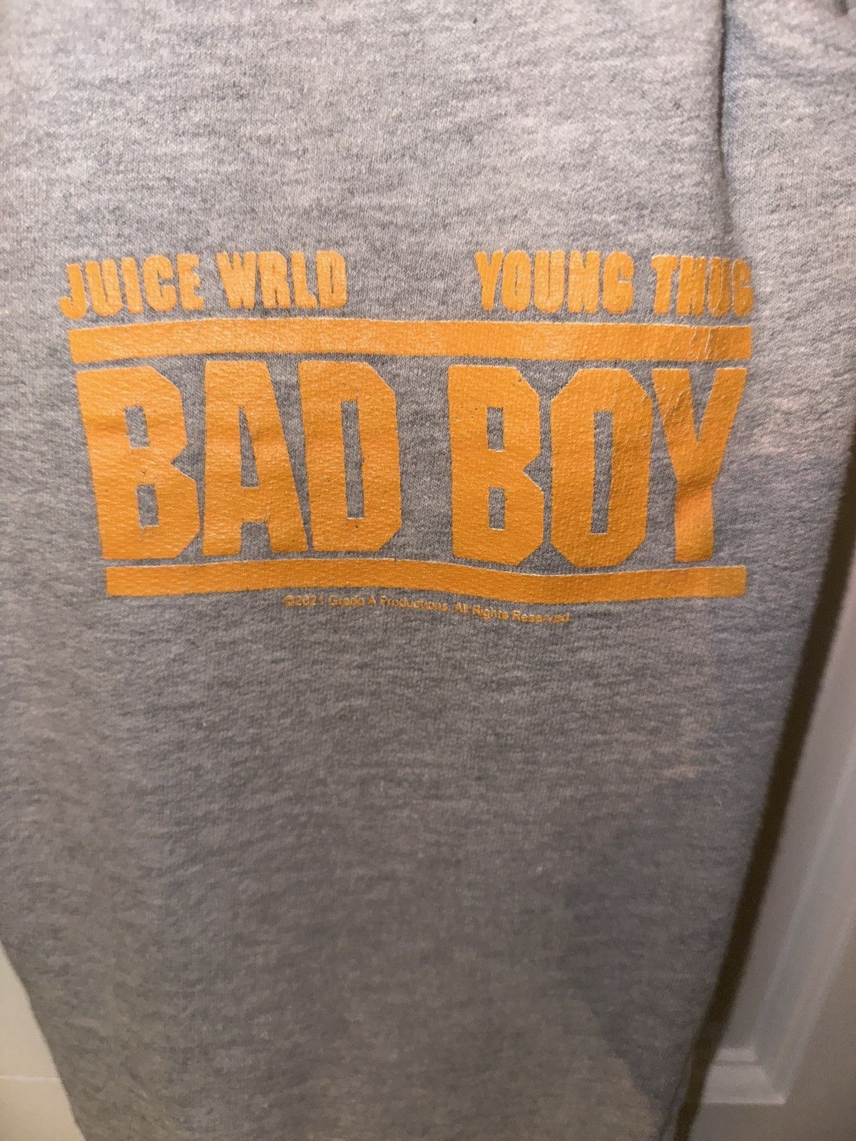 999 Club “Bad Boy” Juice Wrld x Young Thug Sweatpants Size US 29 - 2 Thumbnail