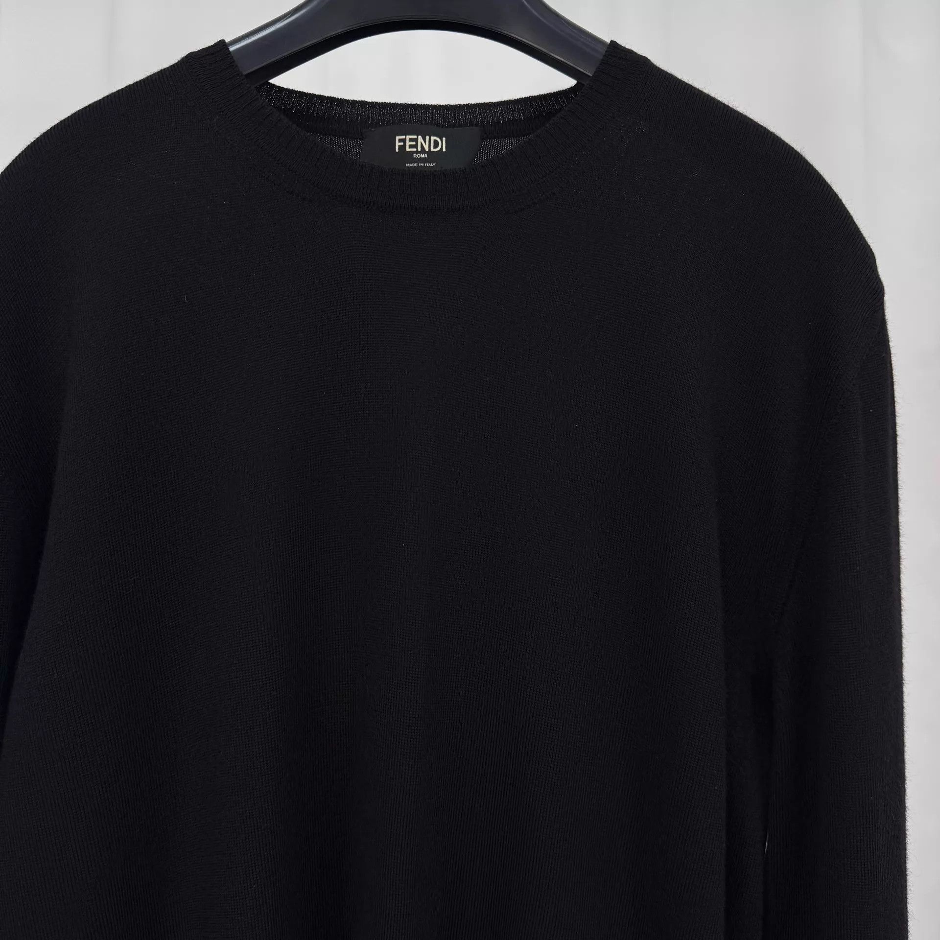 Fendi Fendi Embroidered Monster Wool Knit Sweater 52 98N Size US L / EU 52-54 / 3 - 3 Thumbnail