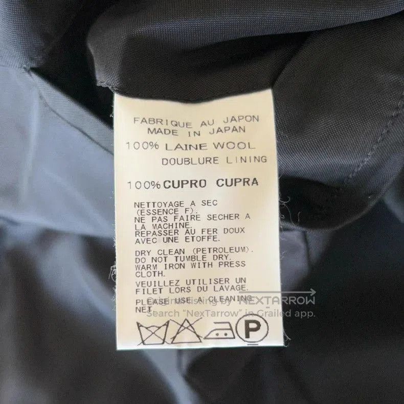 Yohji Yamamoto Yohji Yamamoto Wool Back Zip Blazer. Size US M / EU 48-50 / 2 - 8 Thumbnail