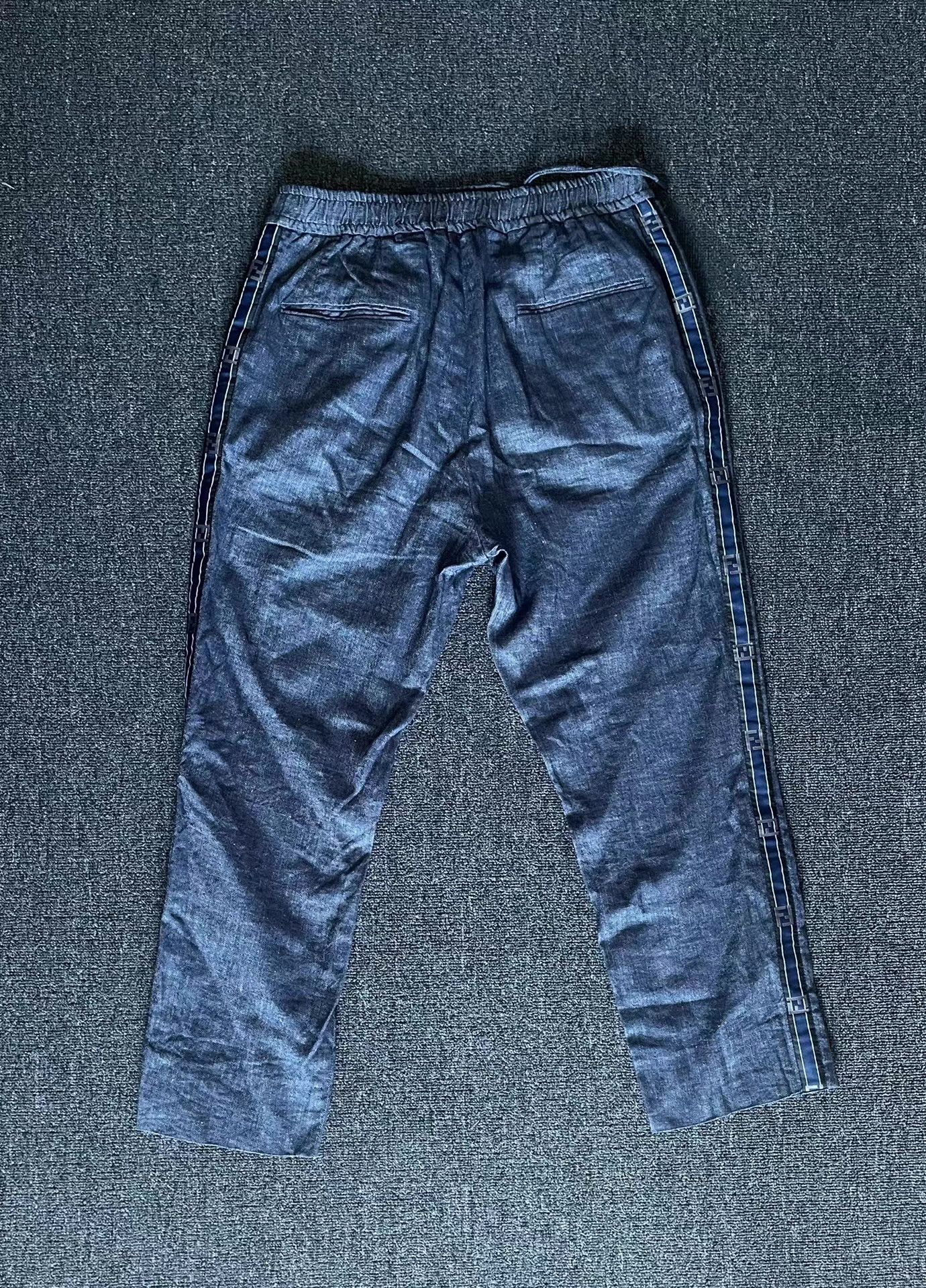 Fendi Fendi denim casual pants, authentic Size US 34 / EU 50 - 2 Thumbnail