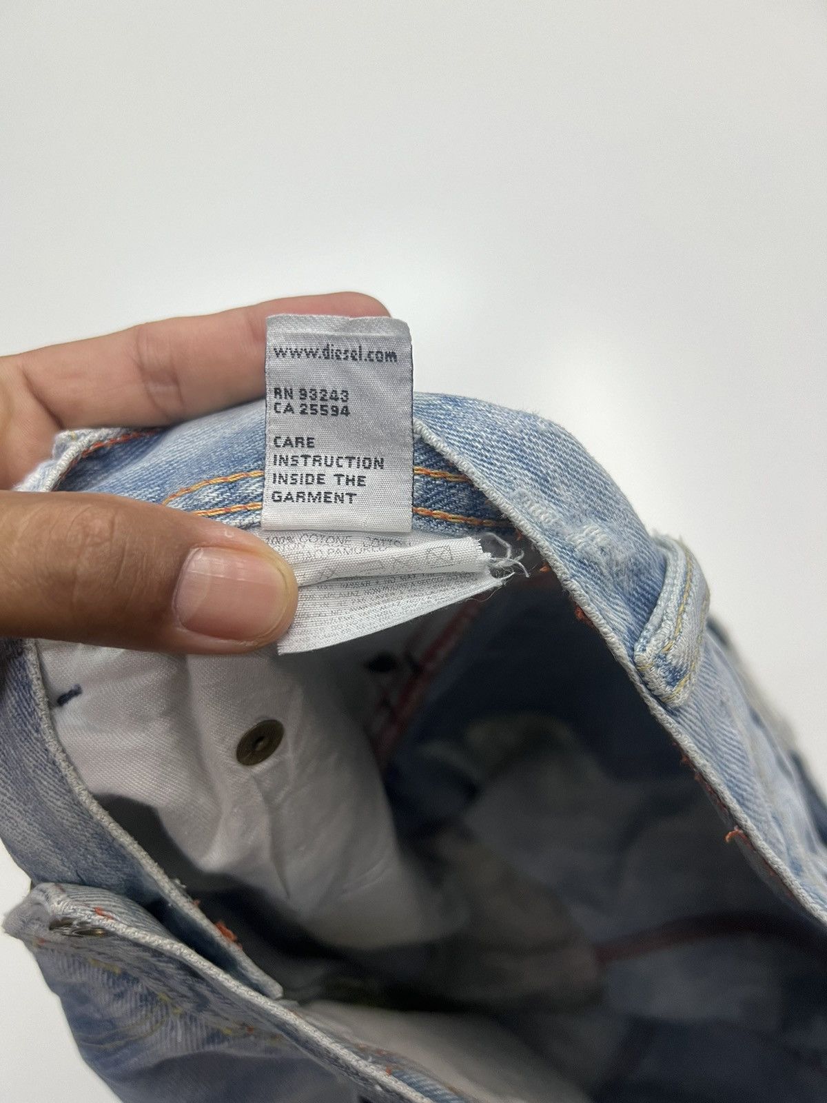 Diesel Diesel Industry Denim Division Jeans Size 32" Size US 32 / EU 48 - 9 Thumbnail