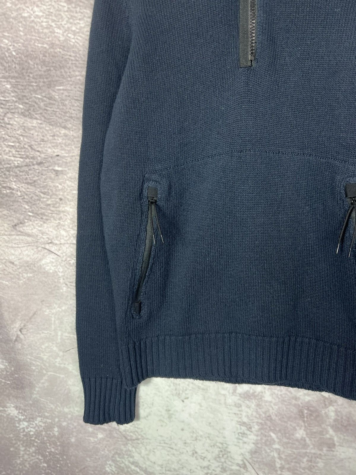 Stone Island Stone Island Wool Linen Blend Knitted Pullover FW2018 Size US M / EU 48-50 / 2 - 5 Thumbnail